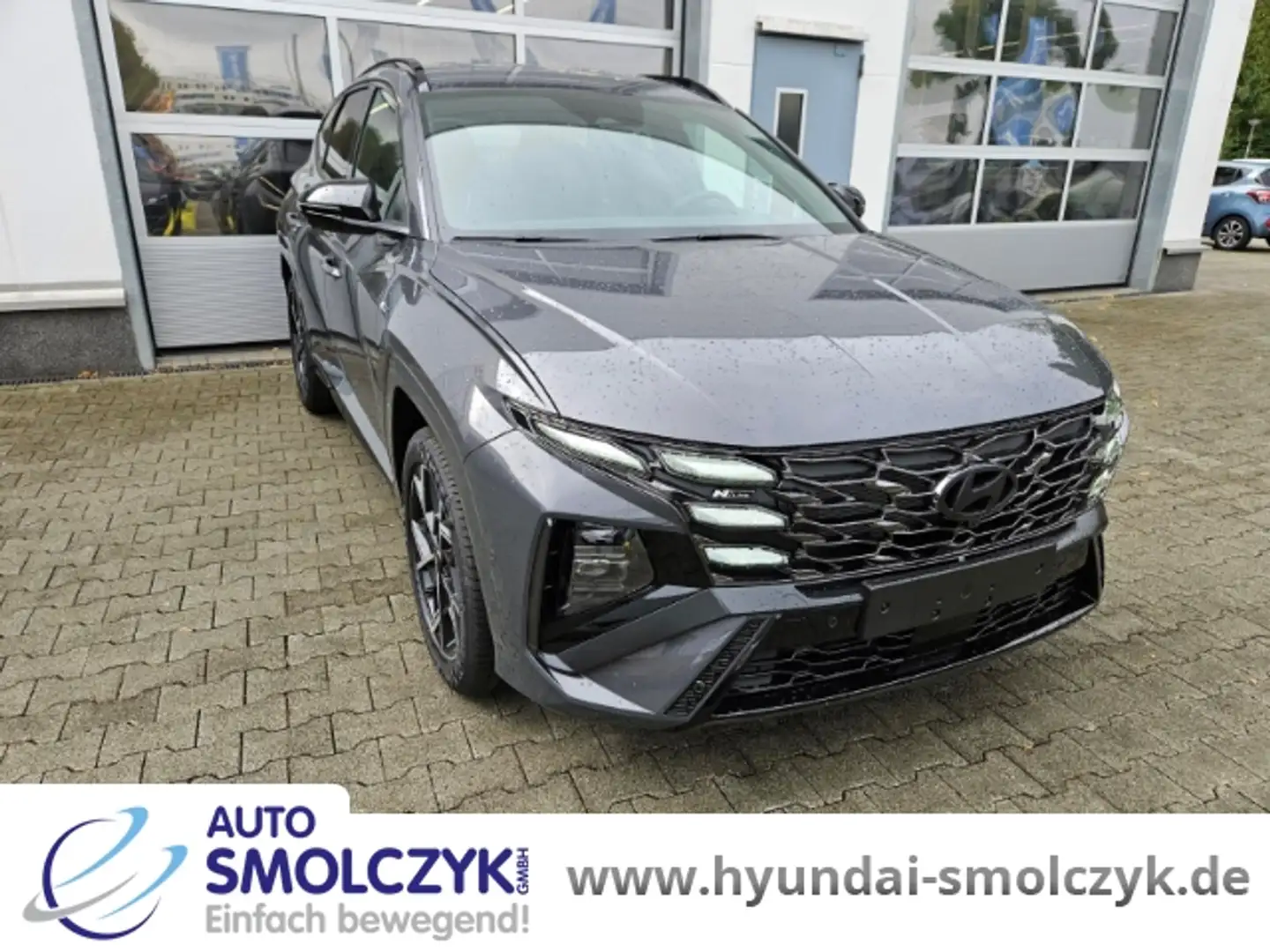 Hyundai TUCSON 1.6 T 7-DCT 4WD N LINE+SITZ-& ASSISTENZ-PAKET Grau - 2