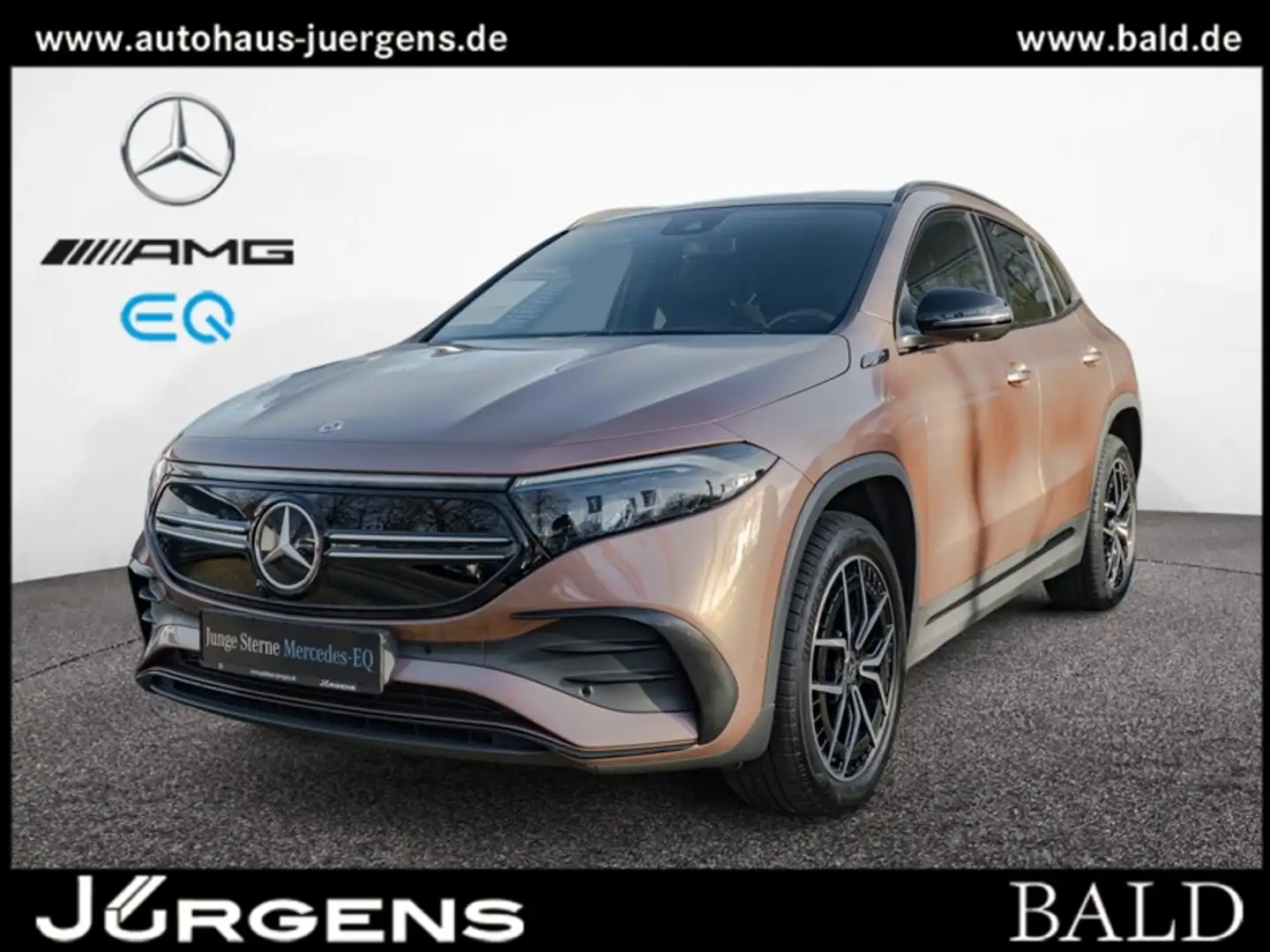 Mercedes-Benz EQA 250 AMG-Sport/LED/360/Pano/Totw/Night/Keyl Or - 1