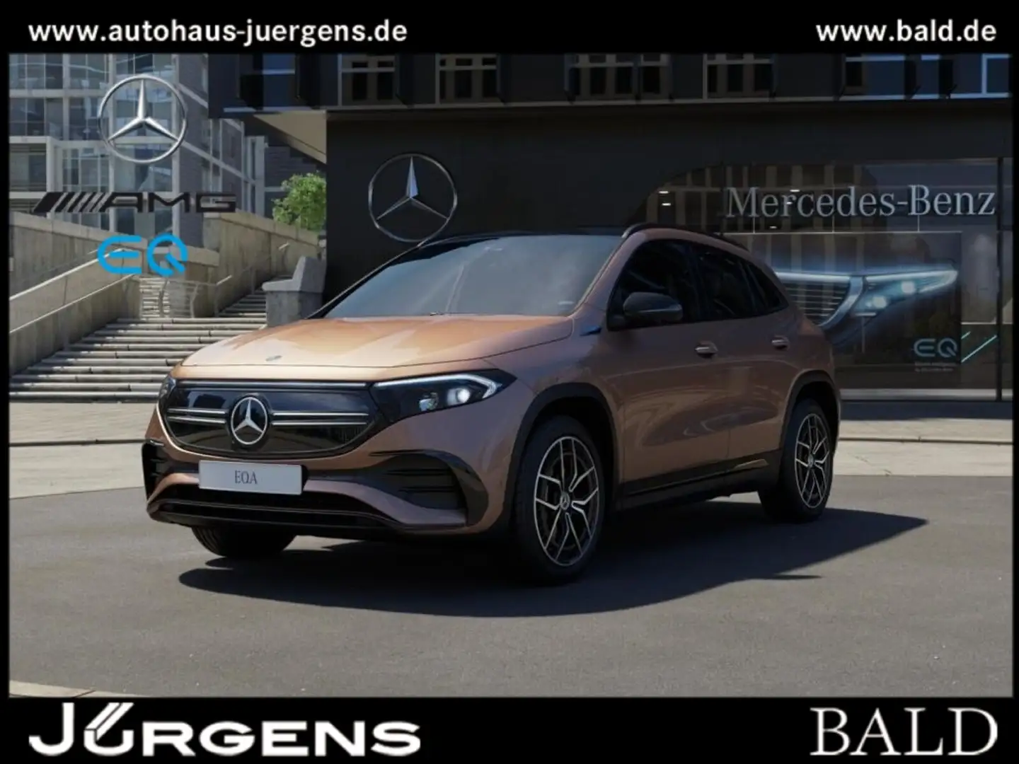 Mercedes-Benz EQA 250 AMG-Sport/LED/360/Pano/Totw/Night/Keyl Gold - 1