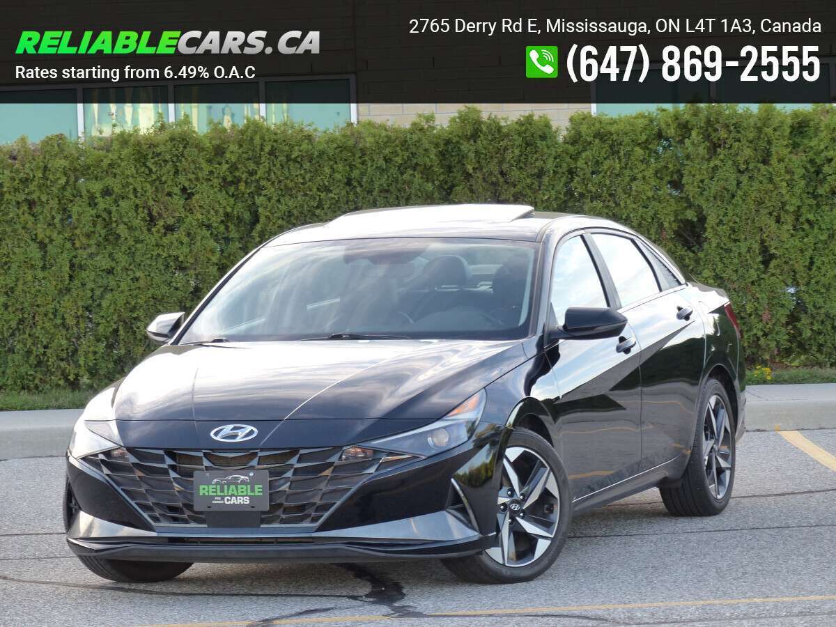 2021 Hyundai Elantra ULTIMATE | Leather | No-Accidents |