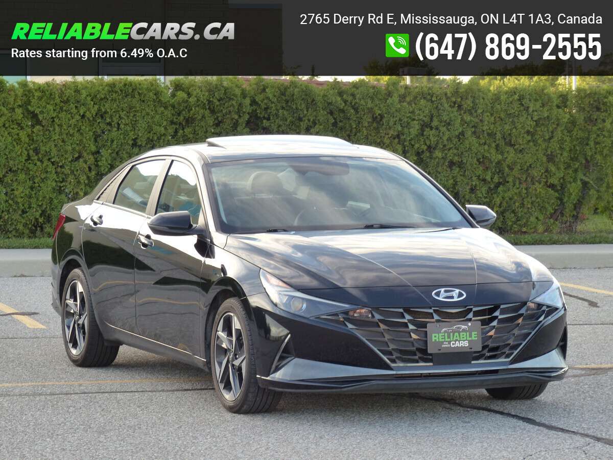 2021 Hyundai Elantra ULTIMATE | Leather | No-Accidents | — снимка 1
