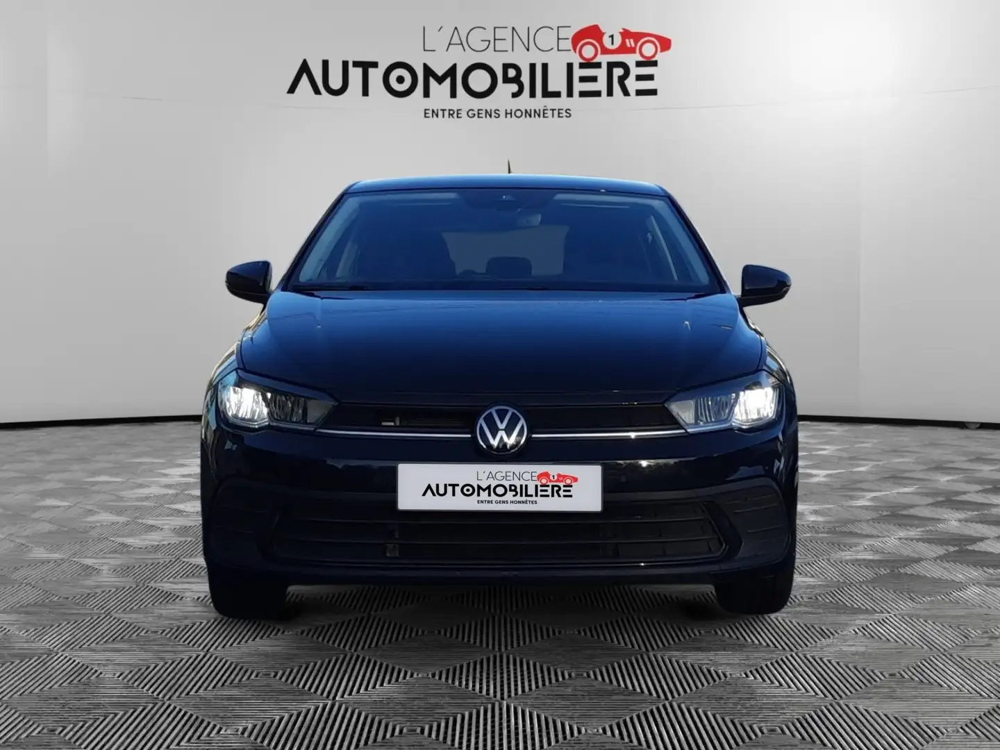 Volkswagen Polo 1.0 TSI Life Business OPF DSG/ Garantie 12 Mois Zwart - 2