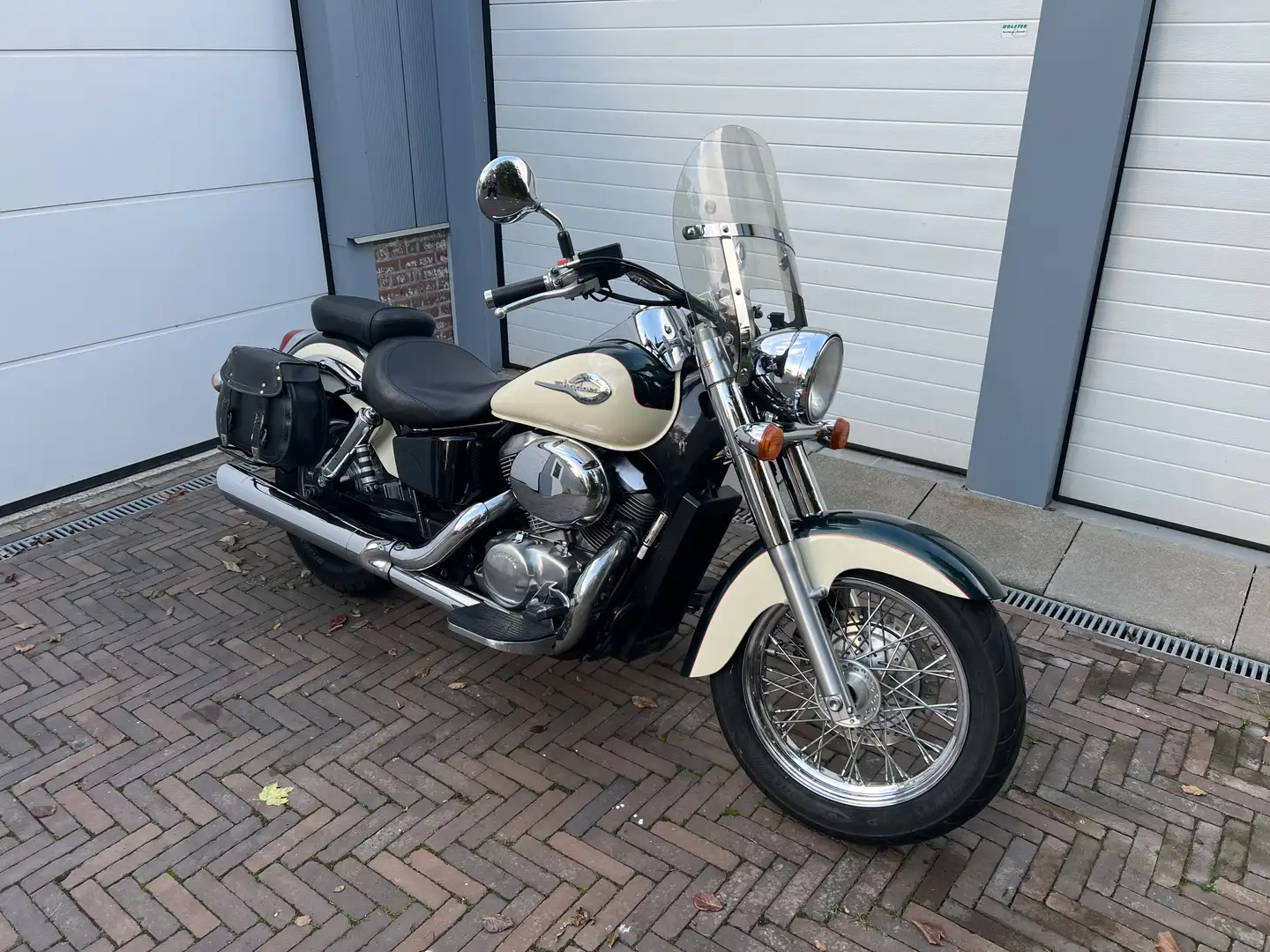 Honda Shadow 750 Goed lopende motor Groen - 1