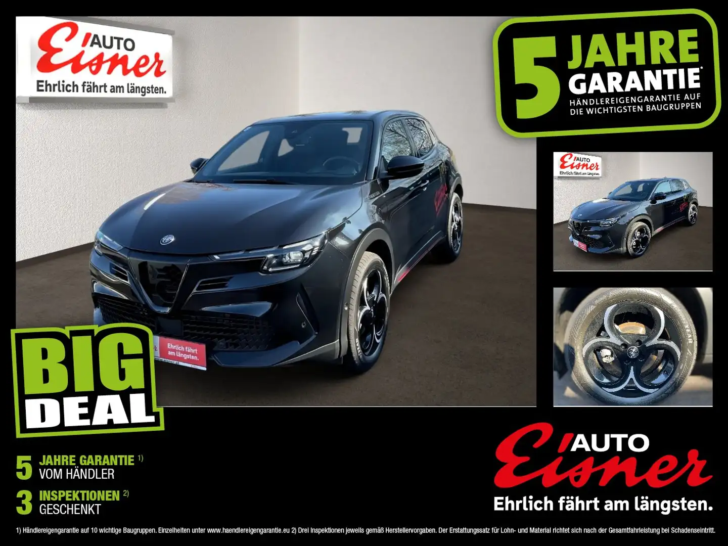 Alfa Romeo Junior 1.2  SPECIALE IBRIDA 2xKlima ACC AUT Kam. - 1