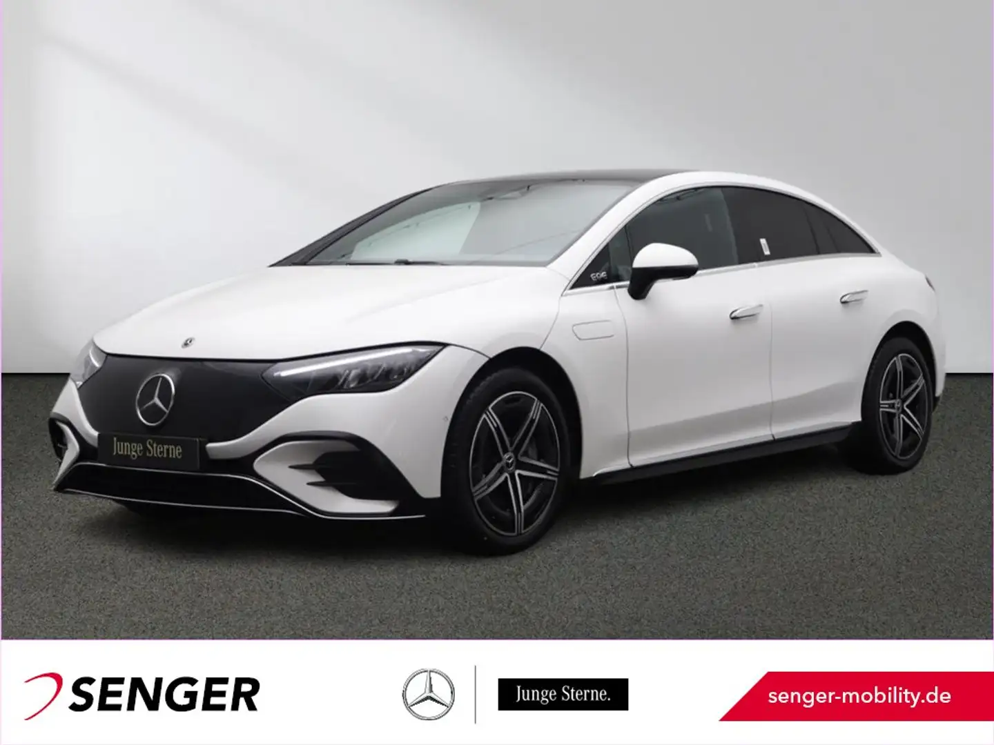 Mercedes-Benz EQE 350 EQE AMG-Line Panorama Ambiente Totwinkel Keyless Blanc - 1