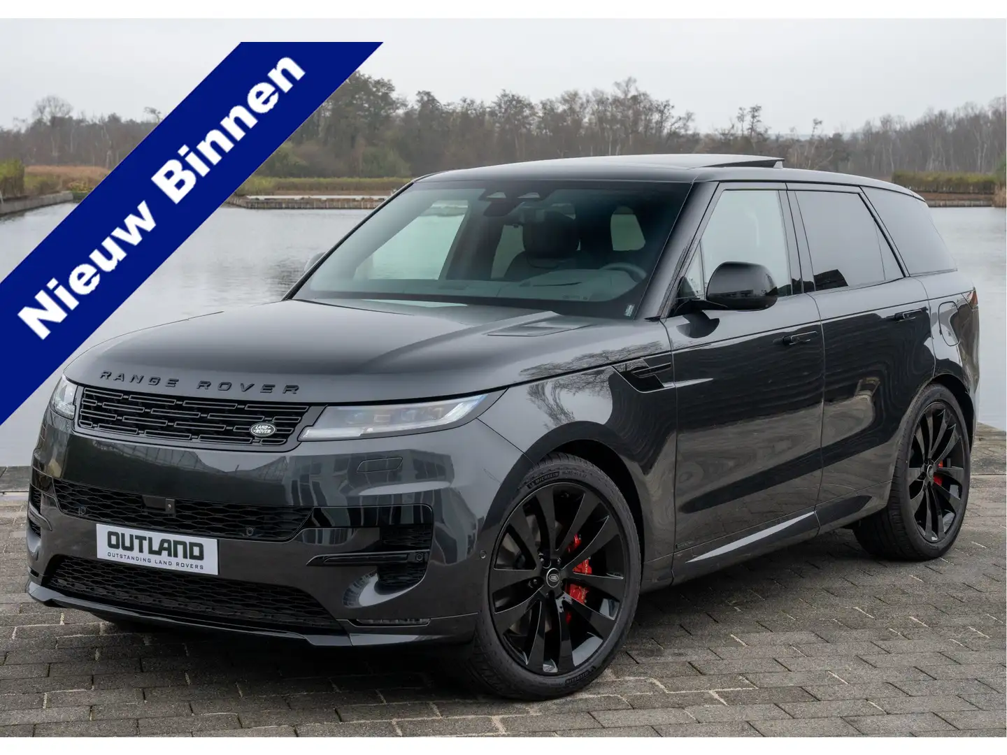 Land Rover Range Rover Sport P550e Autobiography | Carpathian Grey | Full Optio Grijs - 1