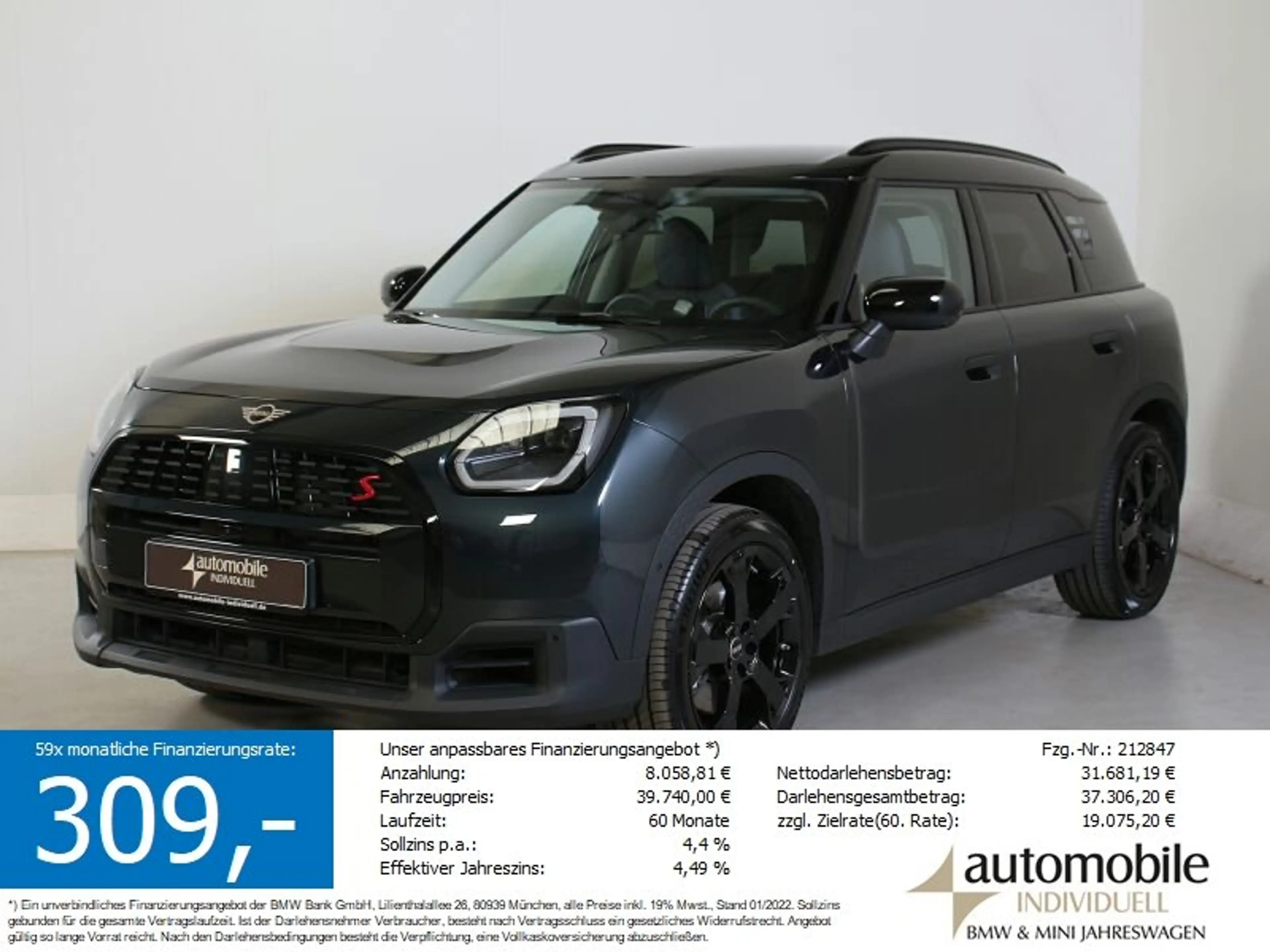 MINI Cooper S Countryman Countryman S ALL4 Classic Trim DKG AHK ACC HuD — photo 2