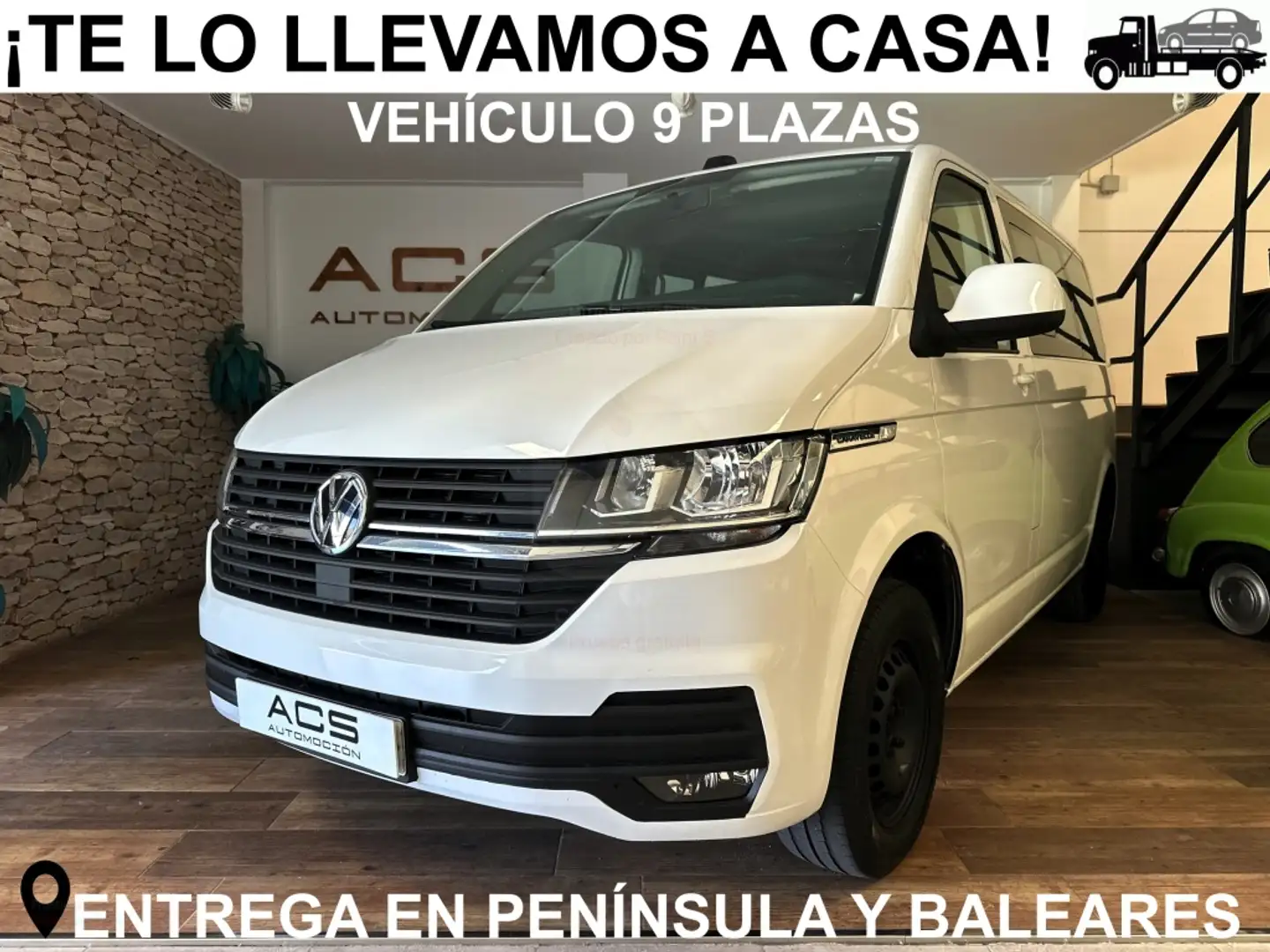 Volkswagen Caravelle Comercial 2.0TDI BMT Largo 84kW Blanco - 1