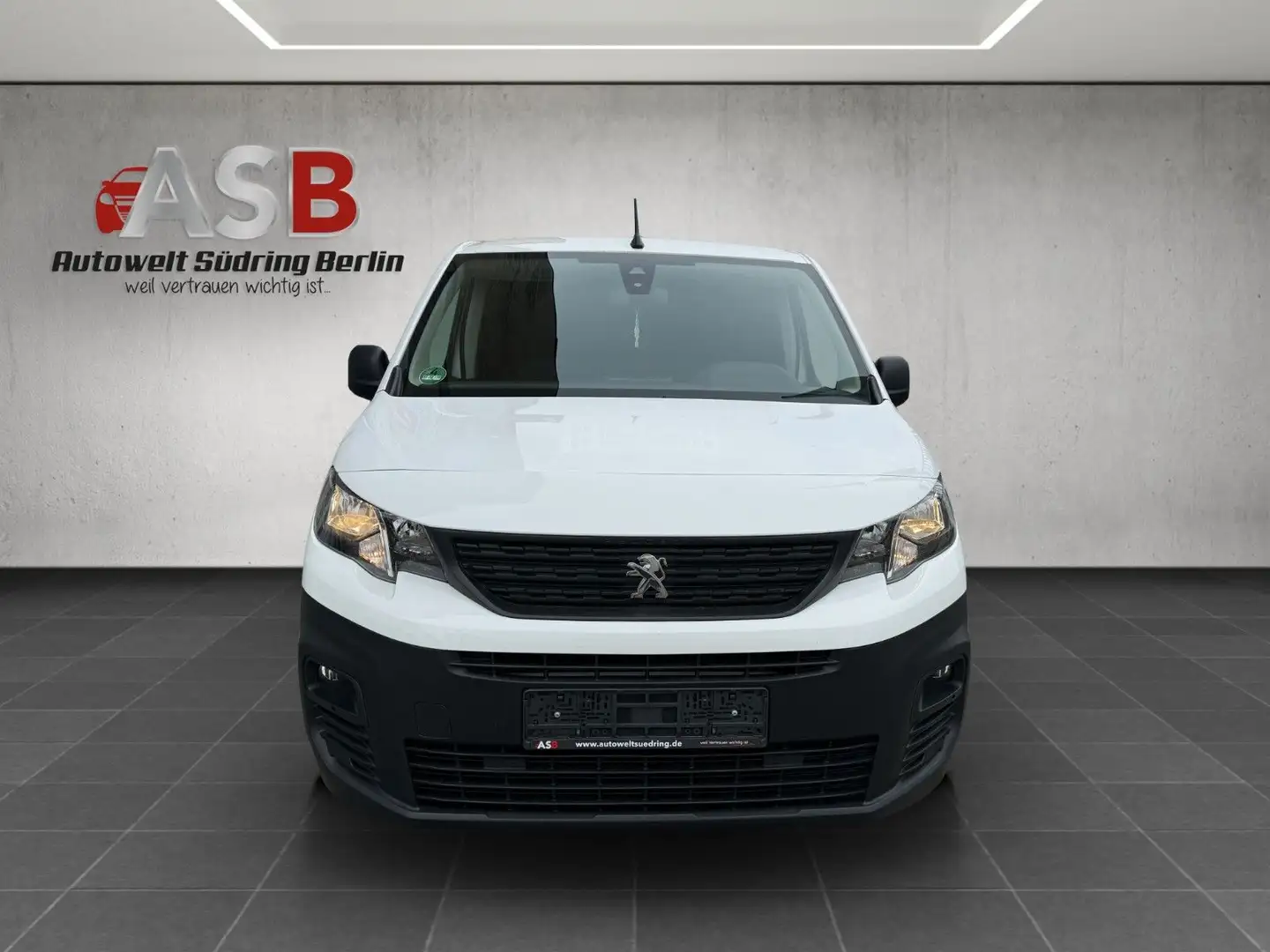 Peugeot Partner Premium L1 Tempomat*AHK*Dachklappe*PDC* Blanc - 2