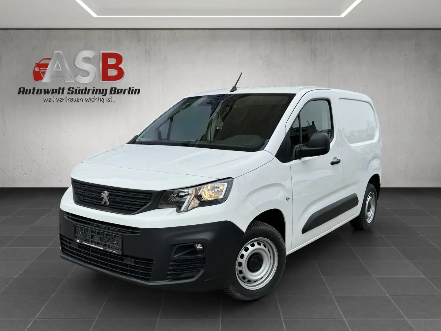 Peugeot Partner Premium L1 Tempomat*AHK*Dachklappe*PDC* Blanc - 1