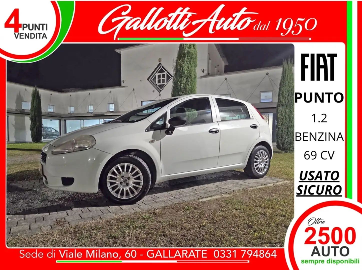Fiat Grande Punto FIAT Grande Punto 5p 1.2 s&s 69cv Grau - 1