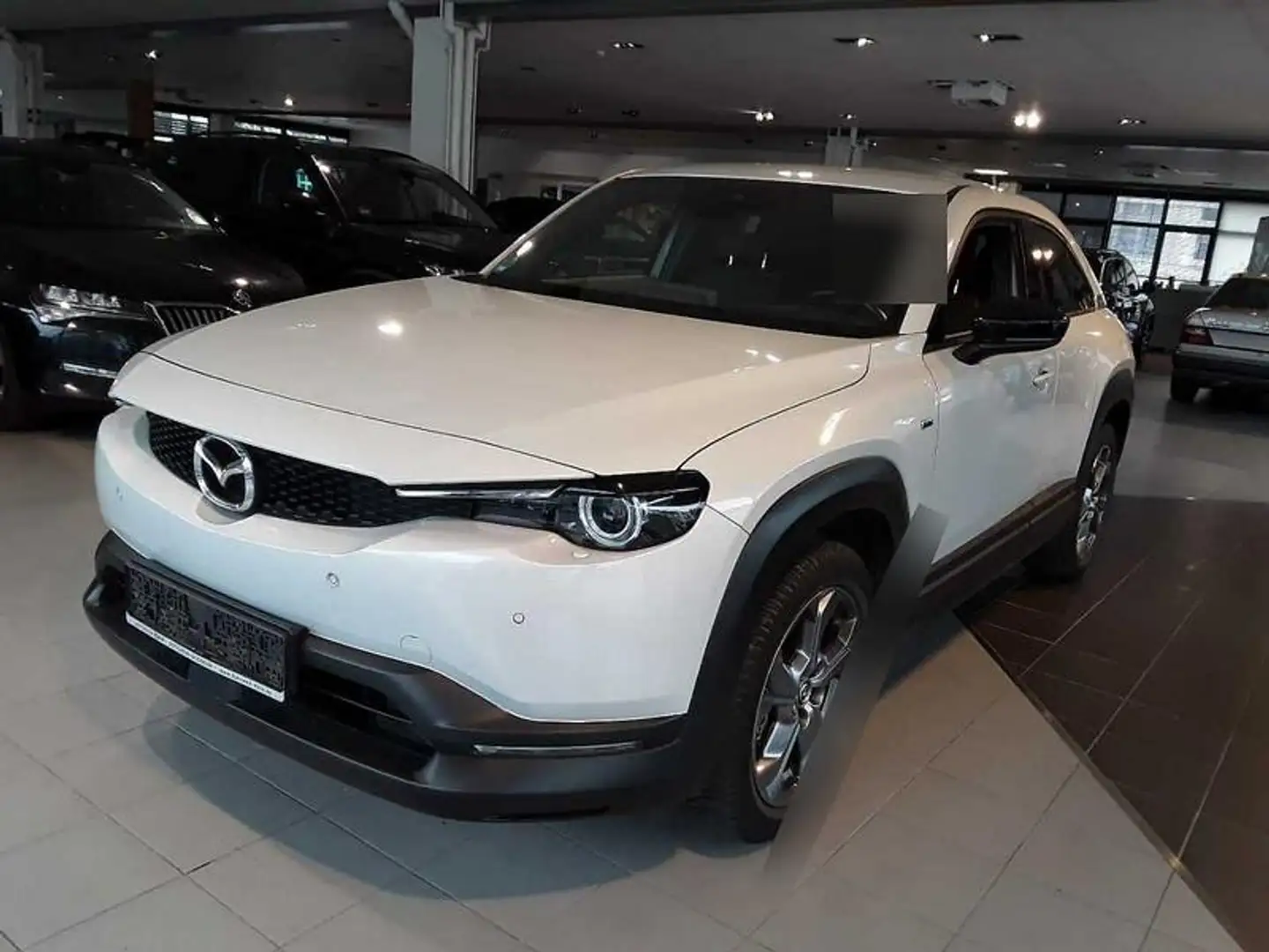 Mazda MX-30 EV Advantage 35,5 kWh 3-phasig, Matrix, Teilleder, Blanc - 1