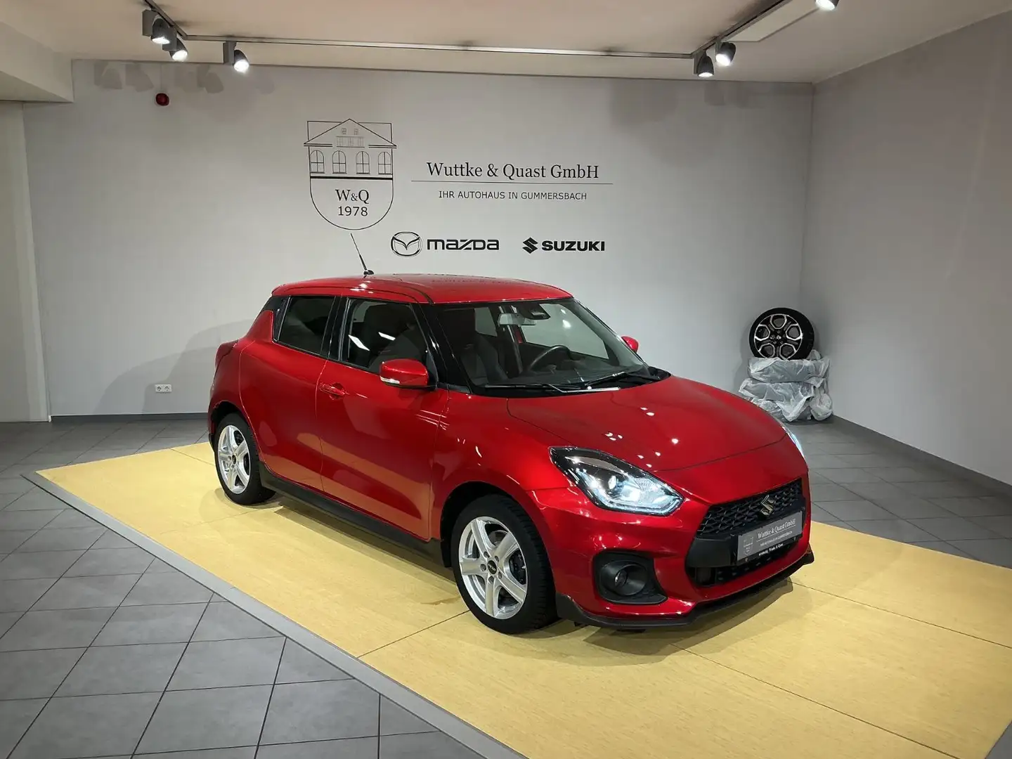 Suzuki Swift SWIFT SPORT*Bluetooth*8-fach bereift*129PS* Rouge - 1