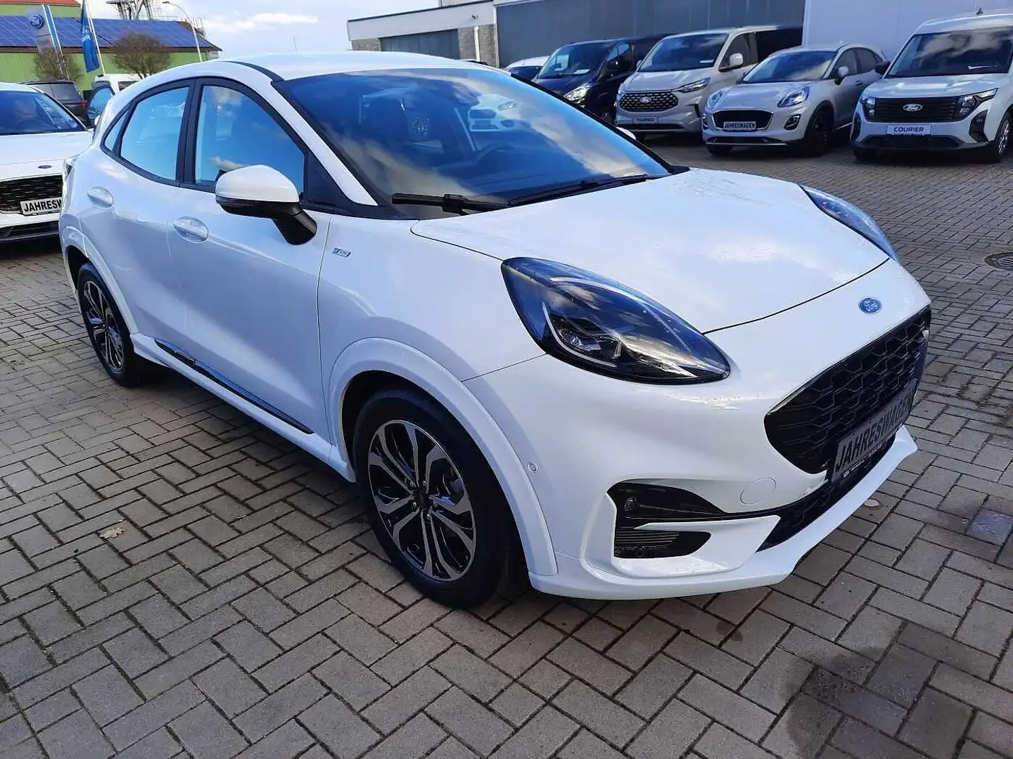 Ford Puma 1.0 EcoBoost Hybrid ST-LINE Weiß - 2