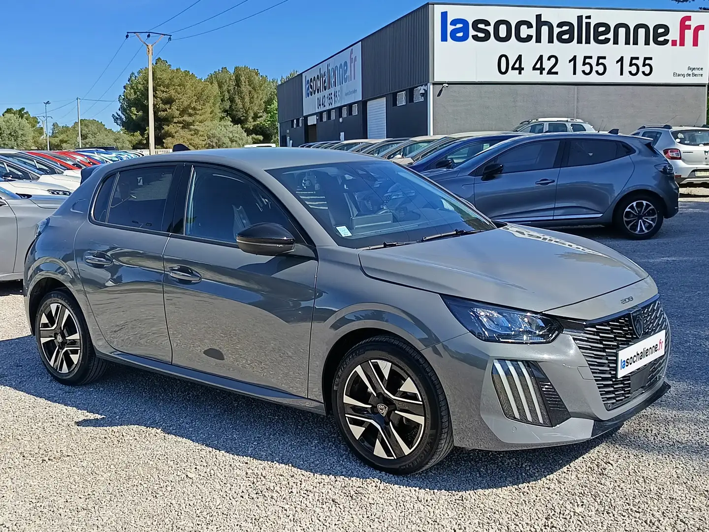 Peugeot 208 PureTech 100 S\u0026amp;S BVM6 Allure Gris - 2