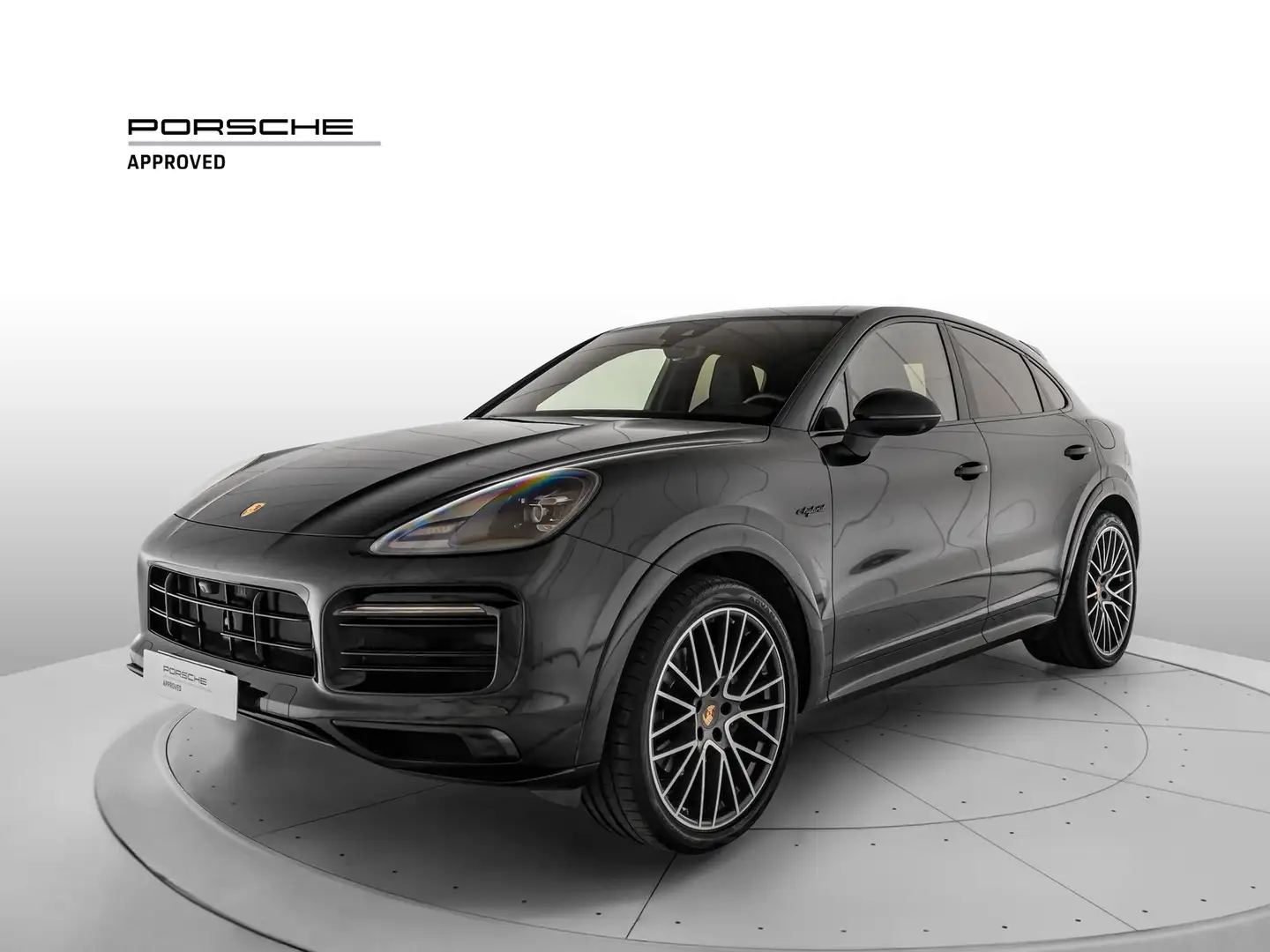 Porsche Cayenne E-Hybrid Coupé Platinu Zwart - 1