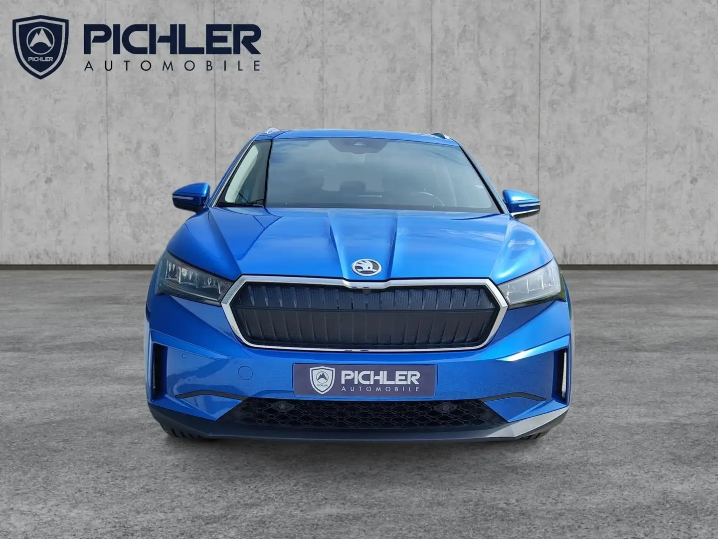 Skoda Enyaq 80x Blauw - 2