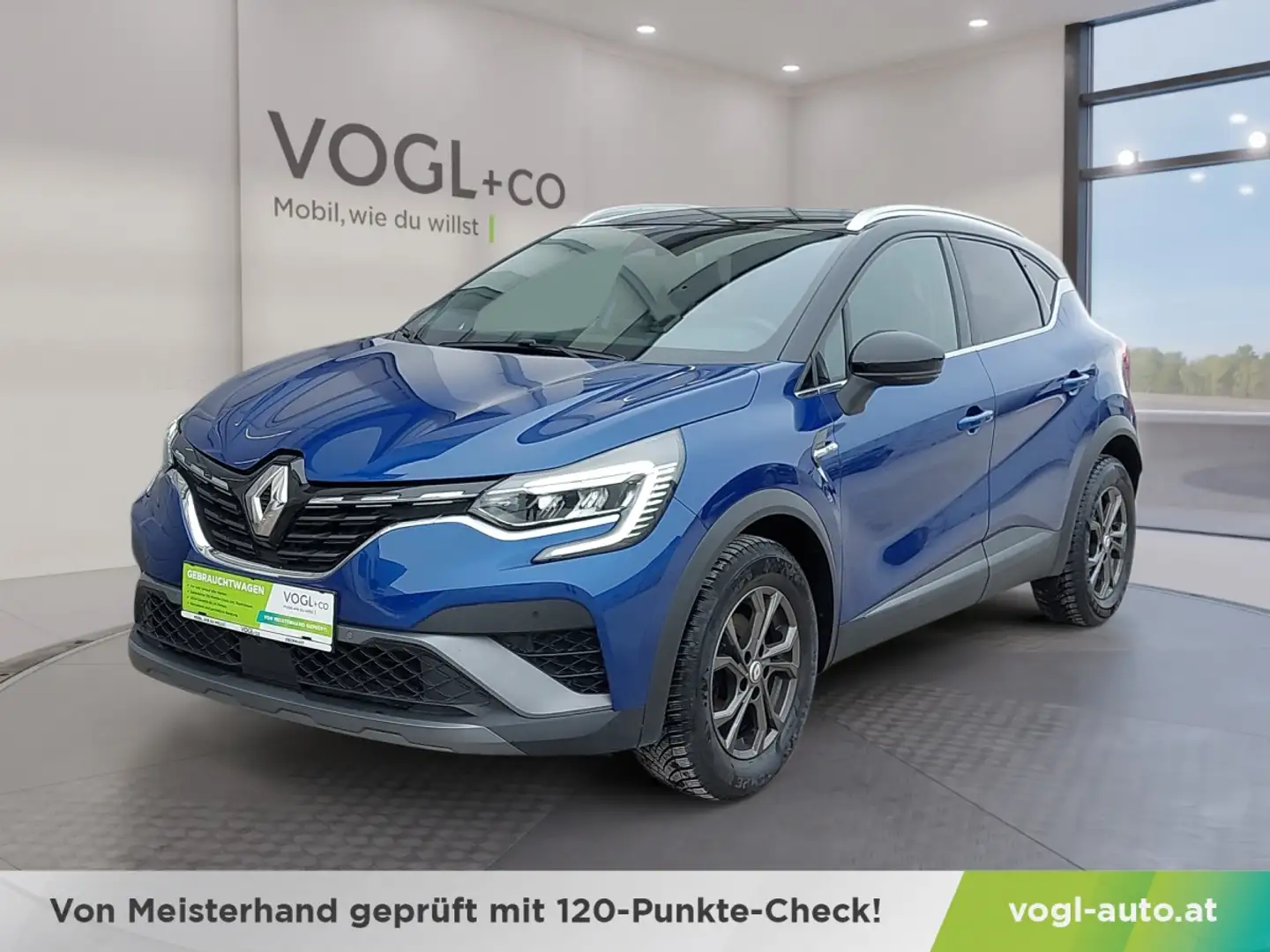 Renault Captur R.S. Line TCe 140 EDC Blau - 1