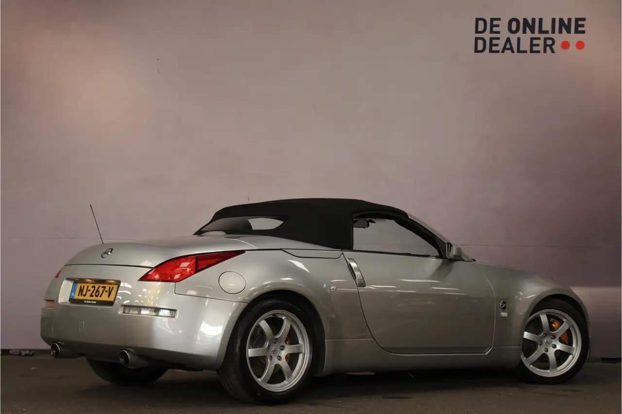 NISSAN 350Z ROADSTER - 3.5 V6 281 ch - 117 522KMS - CUIR - TOIT OUVRANT