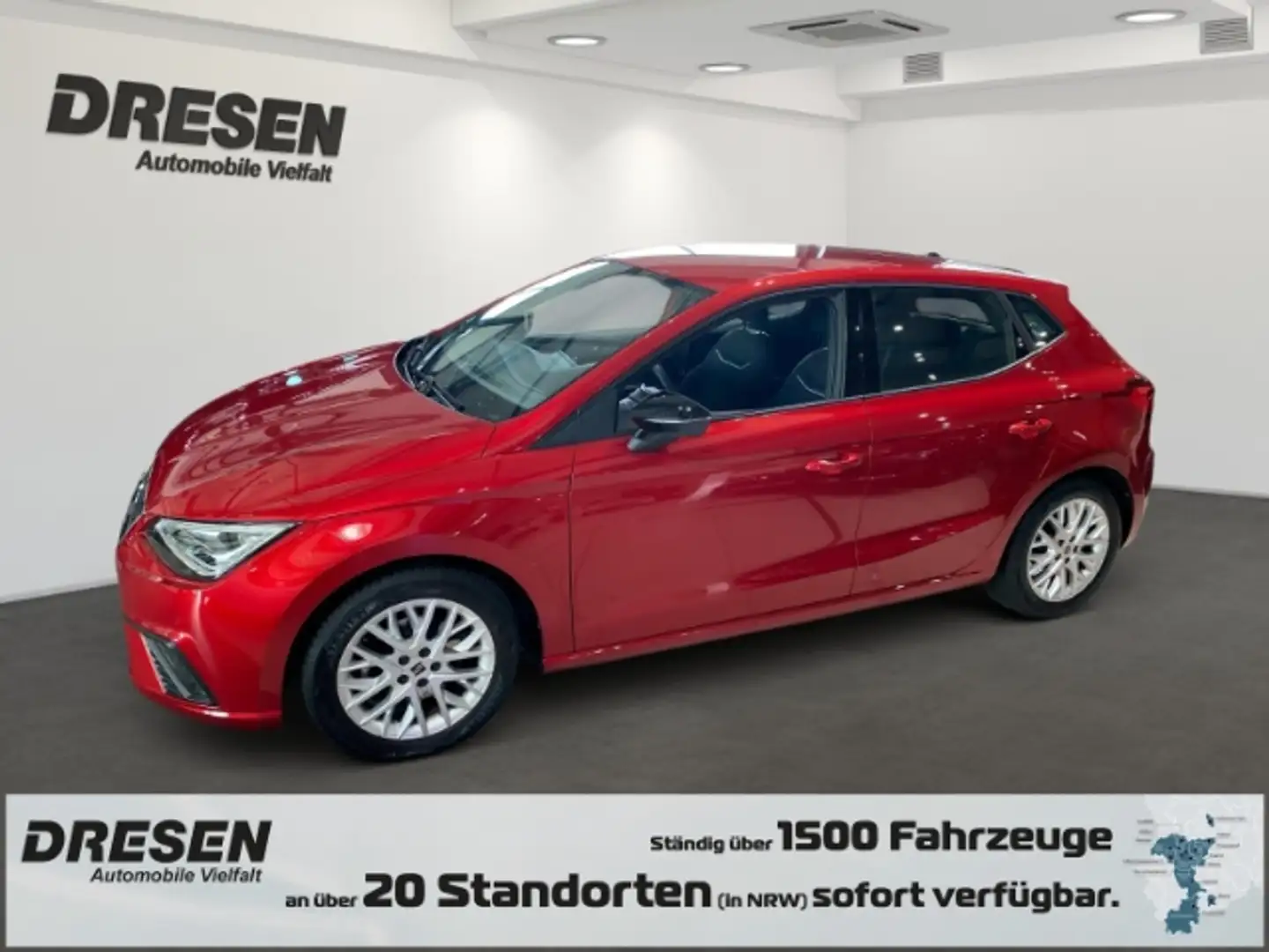 SEAT Ibiza 1.0 TSI FR Navi+CarPlay+ Sitzheizung+ Tempomat Roşu - 1