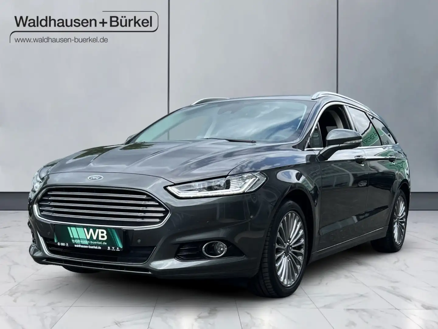Ford Mondeo 2.0 Bi-TDCi Titanium *R.KAM *ACC Klima Navi Leder Grau - 1