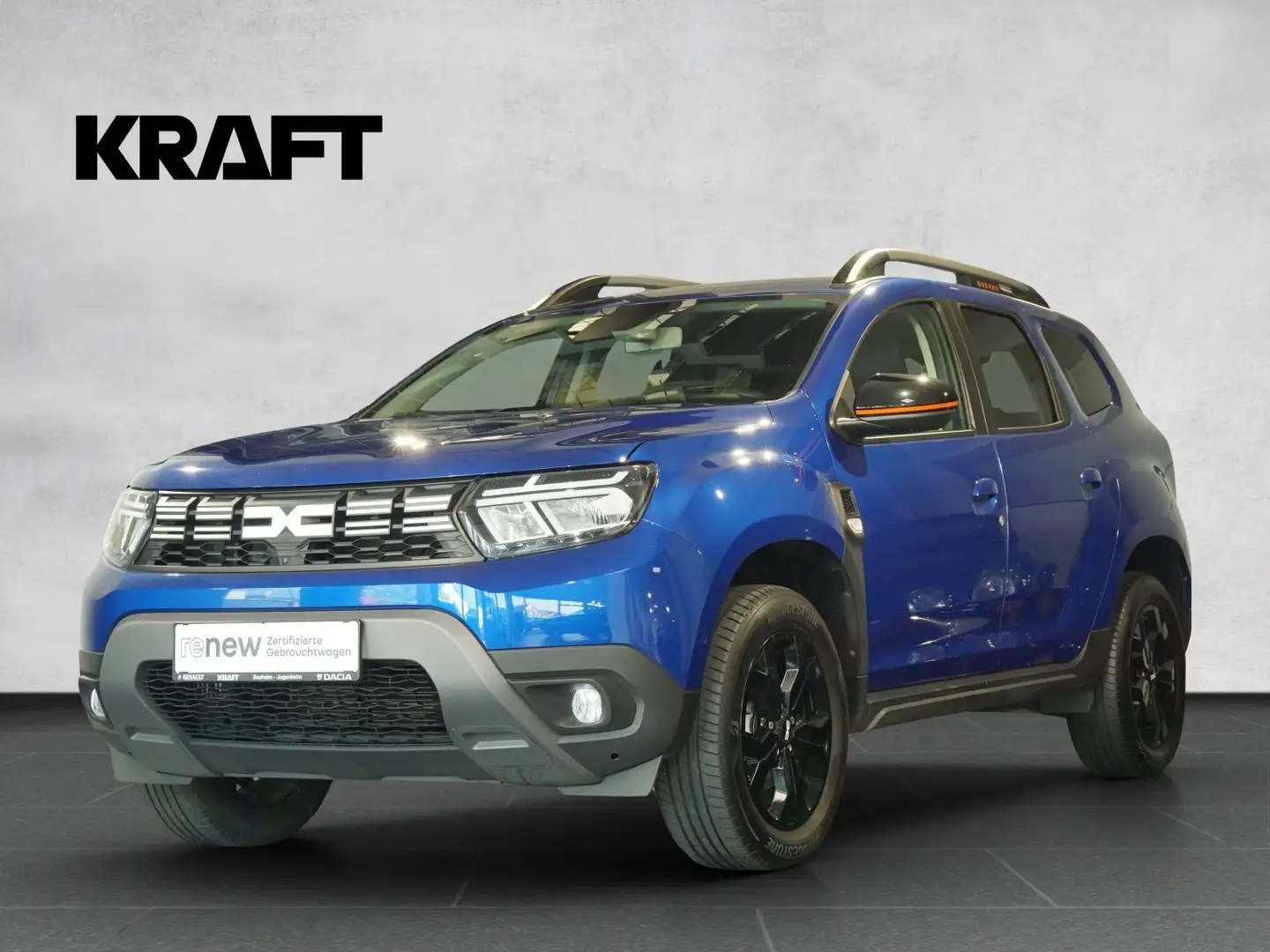 Dacia Duster II Extreme Automatik 360°, Navi, WKR, SHZ Blau - 1