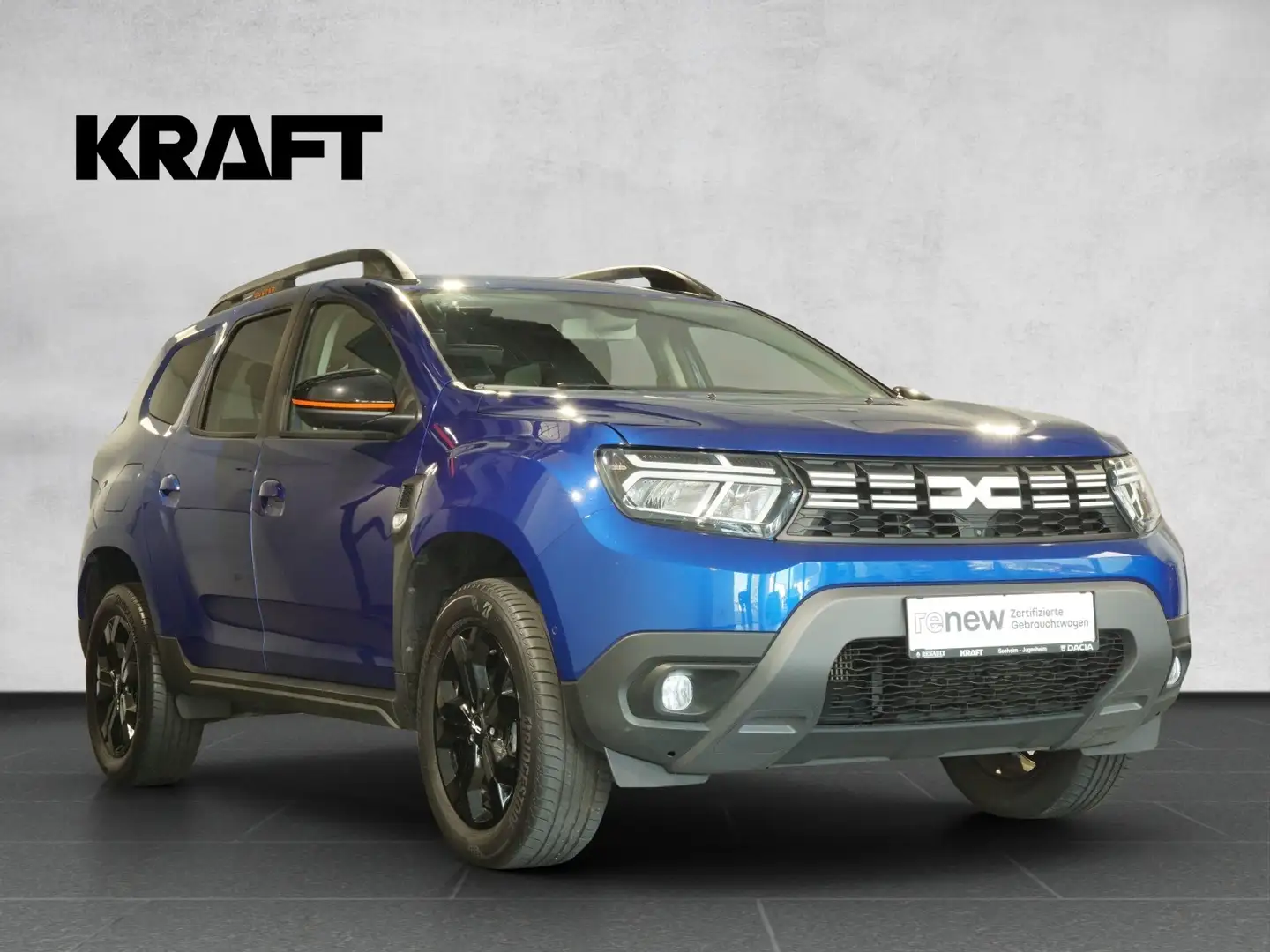 Dacia Duster II Extreme Automatik 360°, Navi, WKR, SHZ Blau - 2