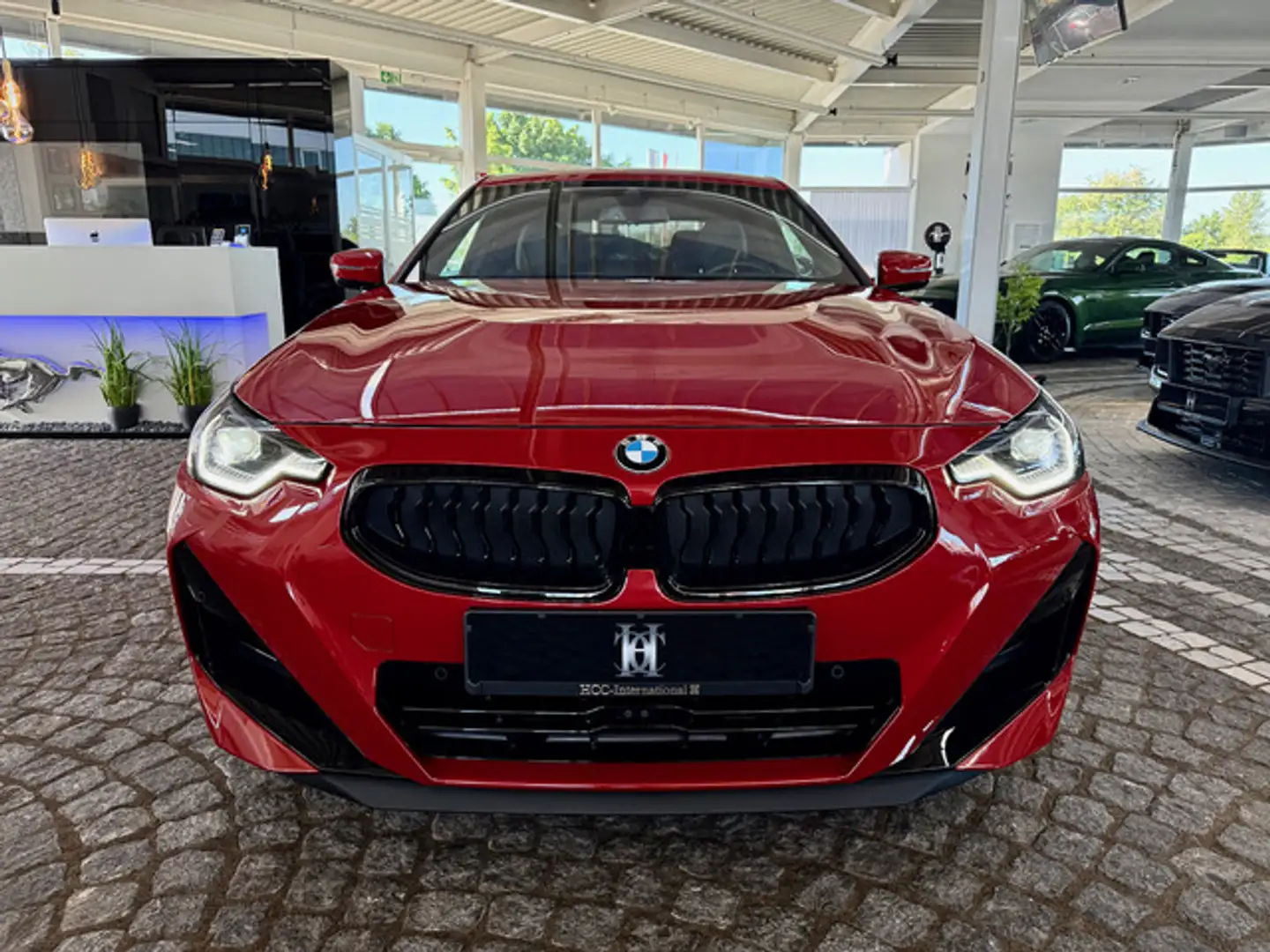 BMW 230 230i M-Sport XDrive Autom. BMW Service Paket Rot - 2