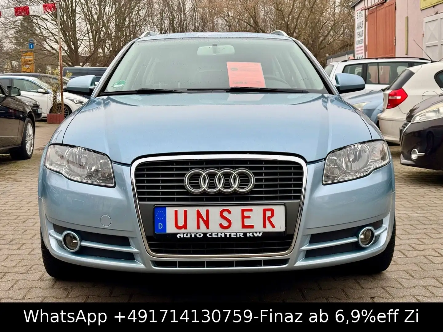 Audi A4 Avant 1.6-KLIMA-SHZG-SHFT-17 ALU-AHK-ZAHN NEU Blau - 2