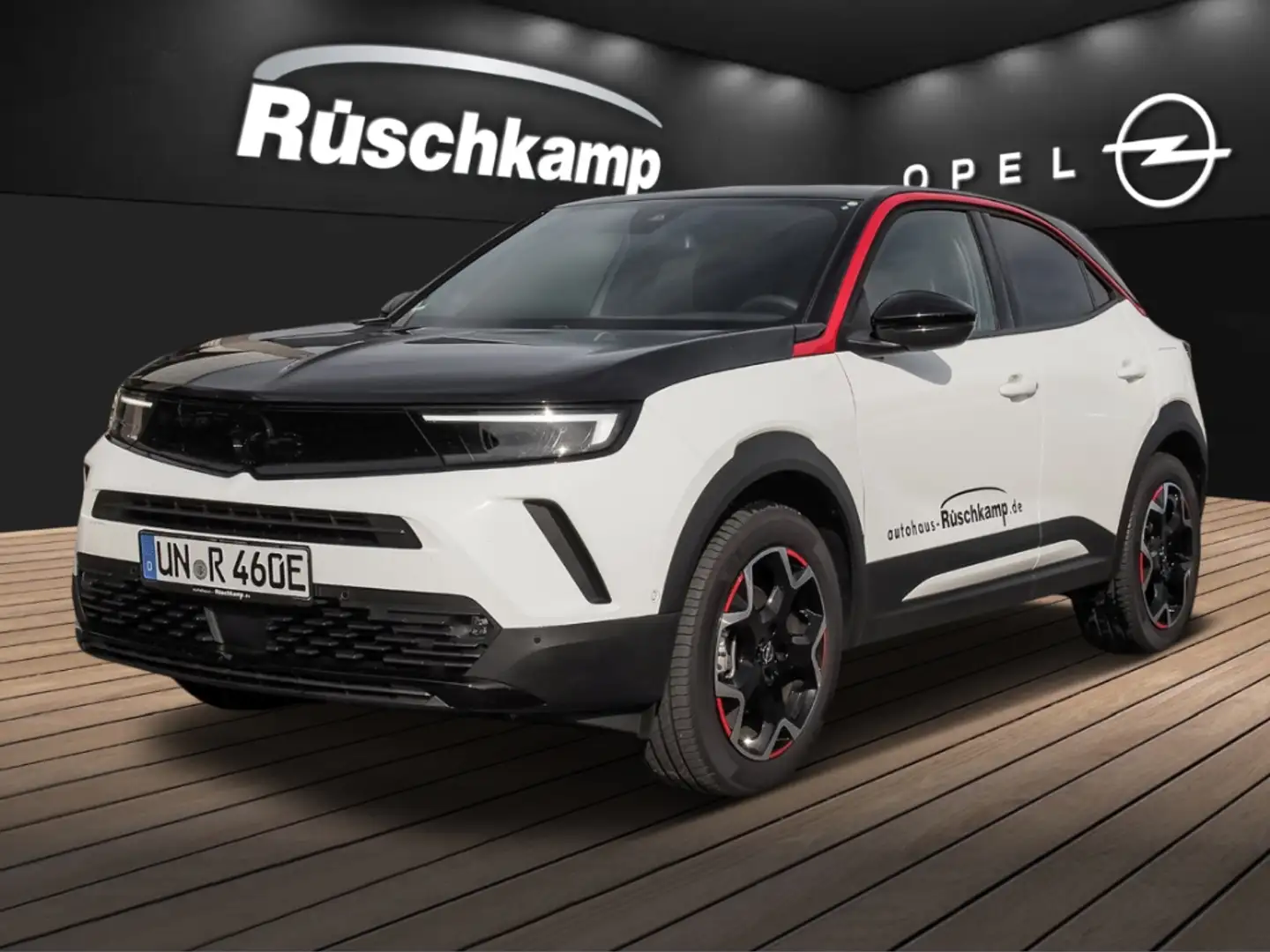 Opel Mokka-E GS Line 3-Phase Voll-LED PDCv+h RückKam SHZ Weiß - 1