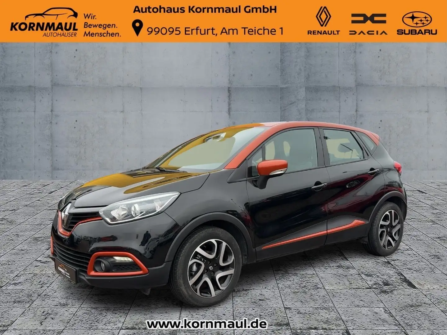 Renault Captur Luxe ENERGY TCe 90 PS Navi, SHZ Noir - 1