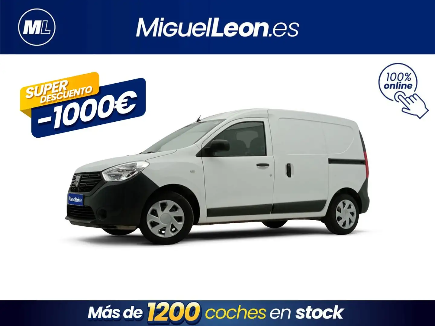 Dacia Dokker 1.5Blue dCi Essential 70kW Blanco - 1