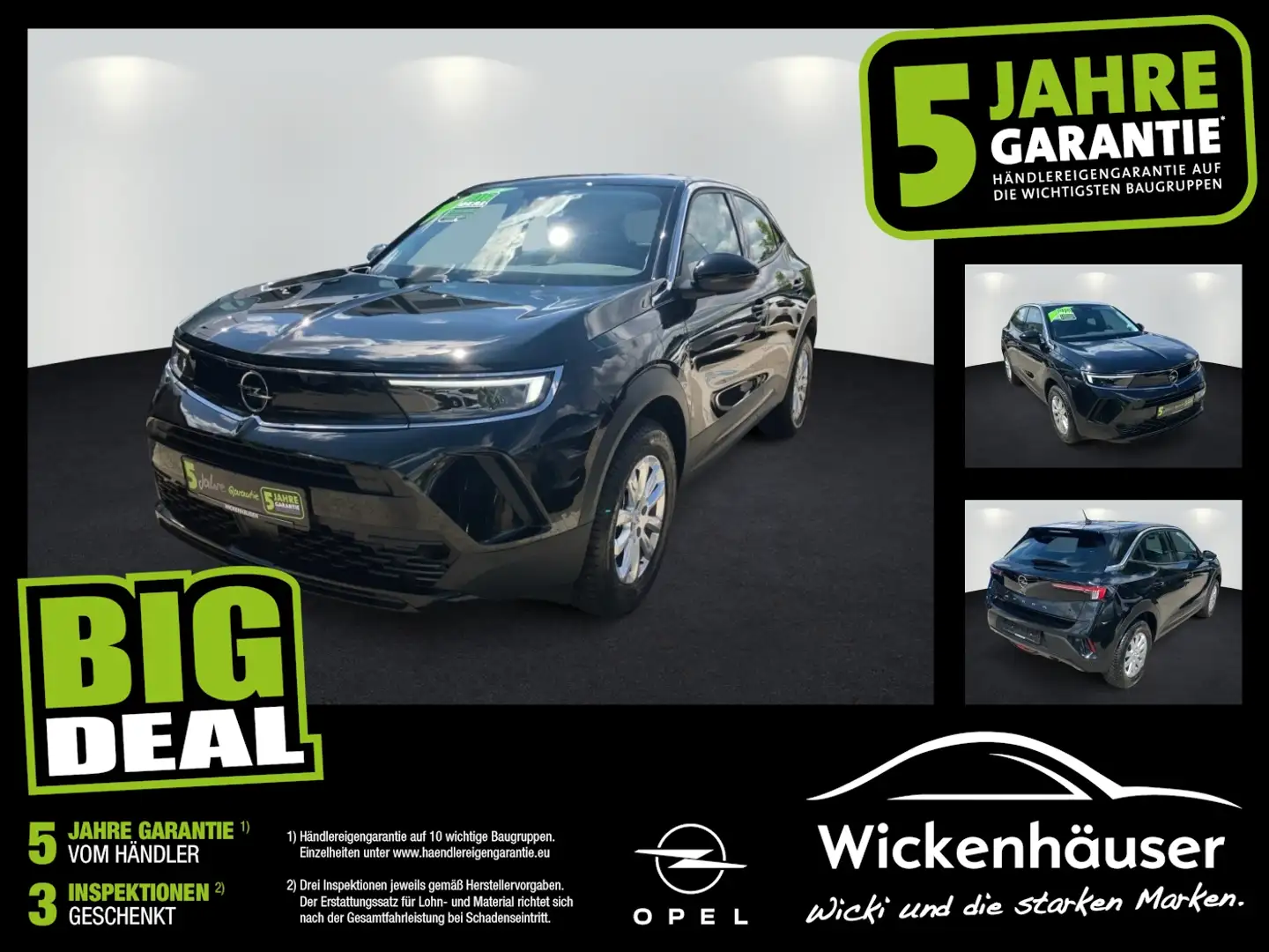 Opel Mokka 1.2 Turbo Edition Kamera SHZ Lenkradheizung Noir - 1