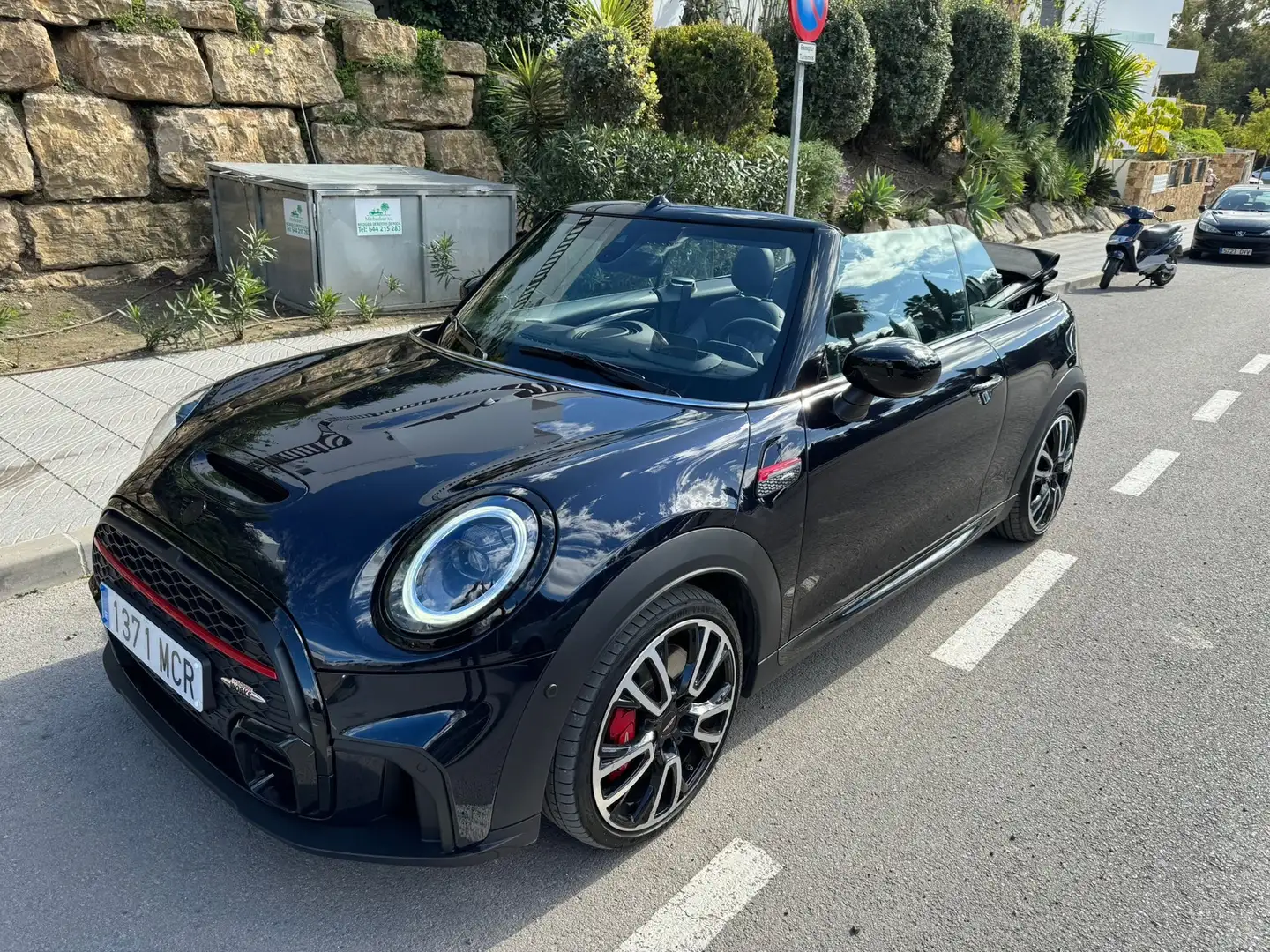 MINI John Cooper Works Cabrio Aut. Czarny - 1