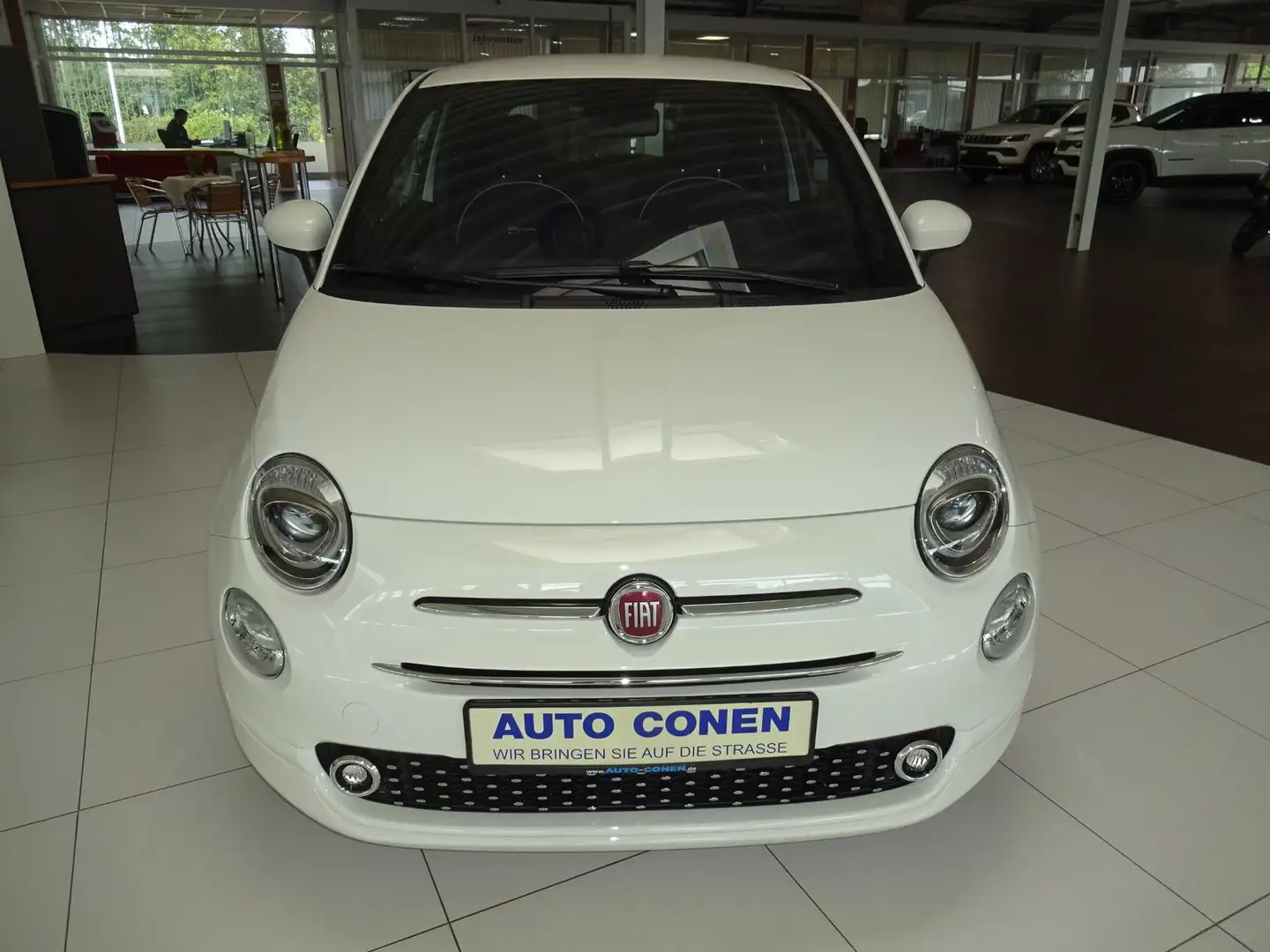 Fiat 500 1.0 Hybrid Lounge NAVI/CITY-P/KOMFORT/4S Wit - 2