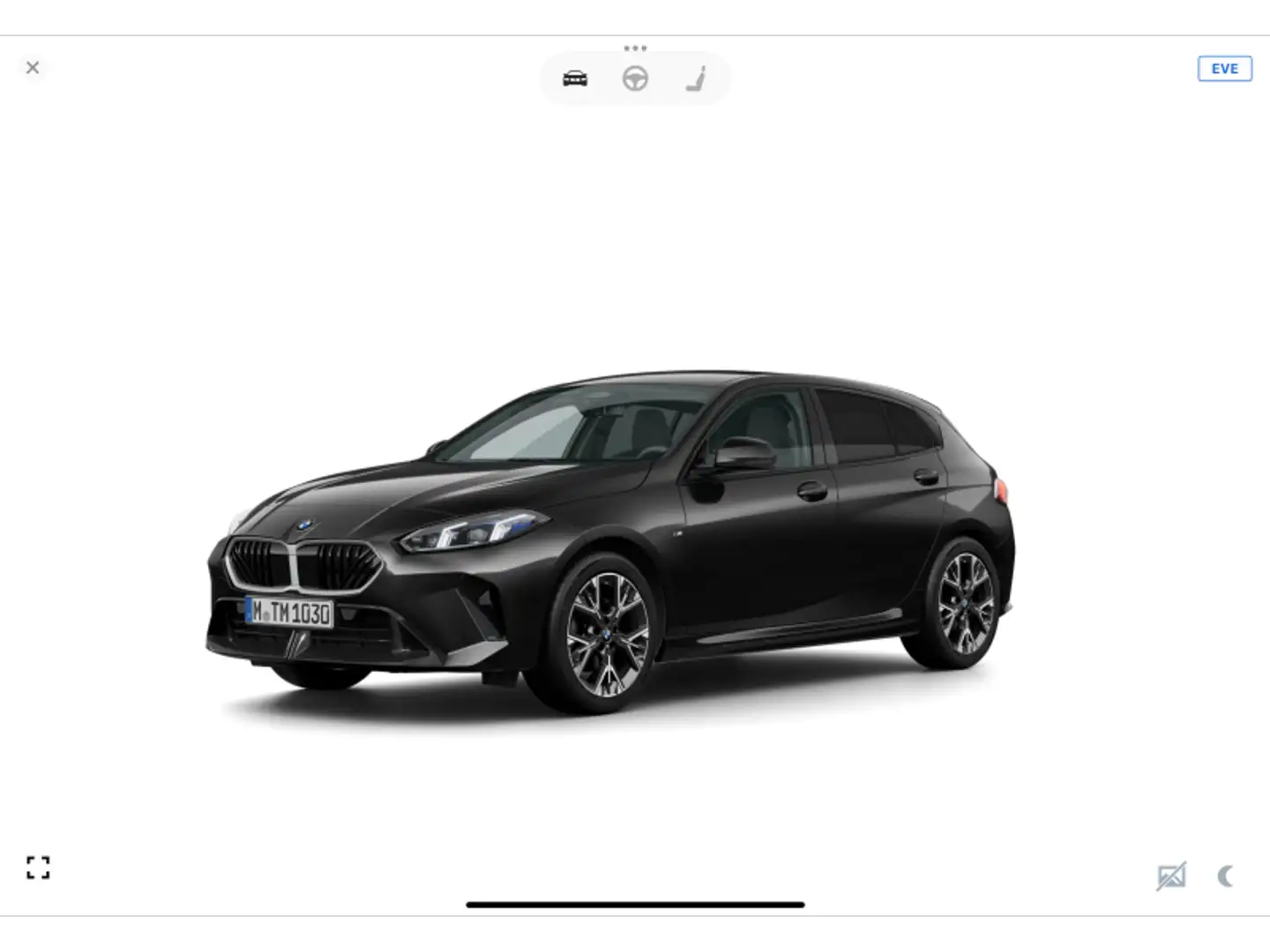 BMW 120 . Noir - 1