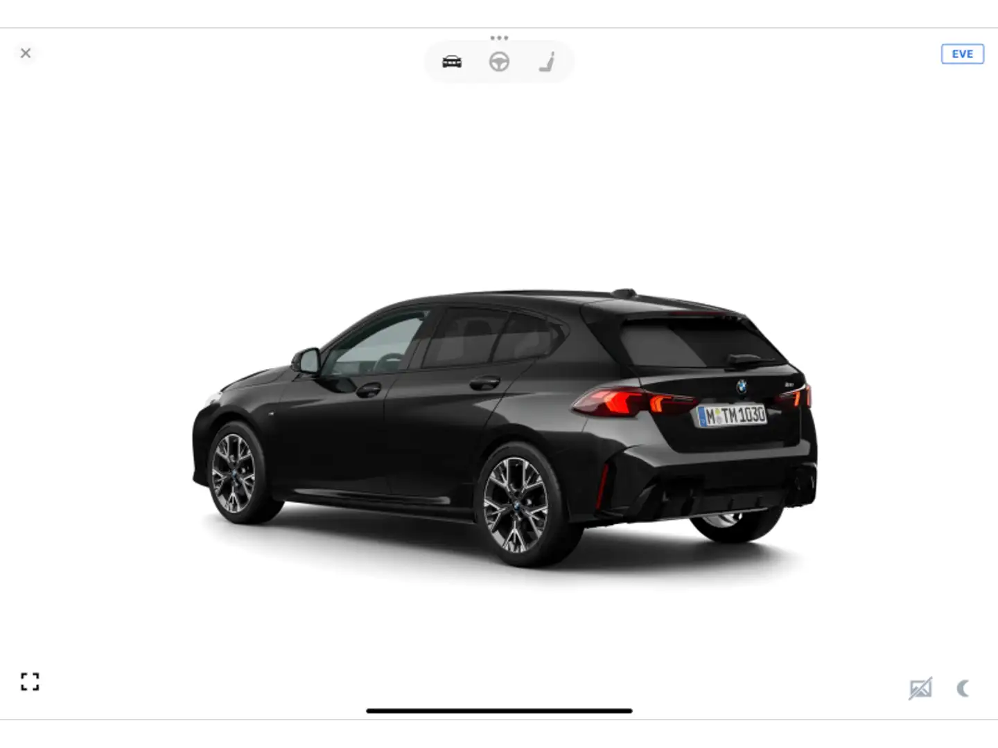 BMW 120 . Noir - 2
