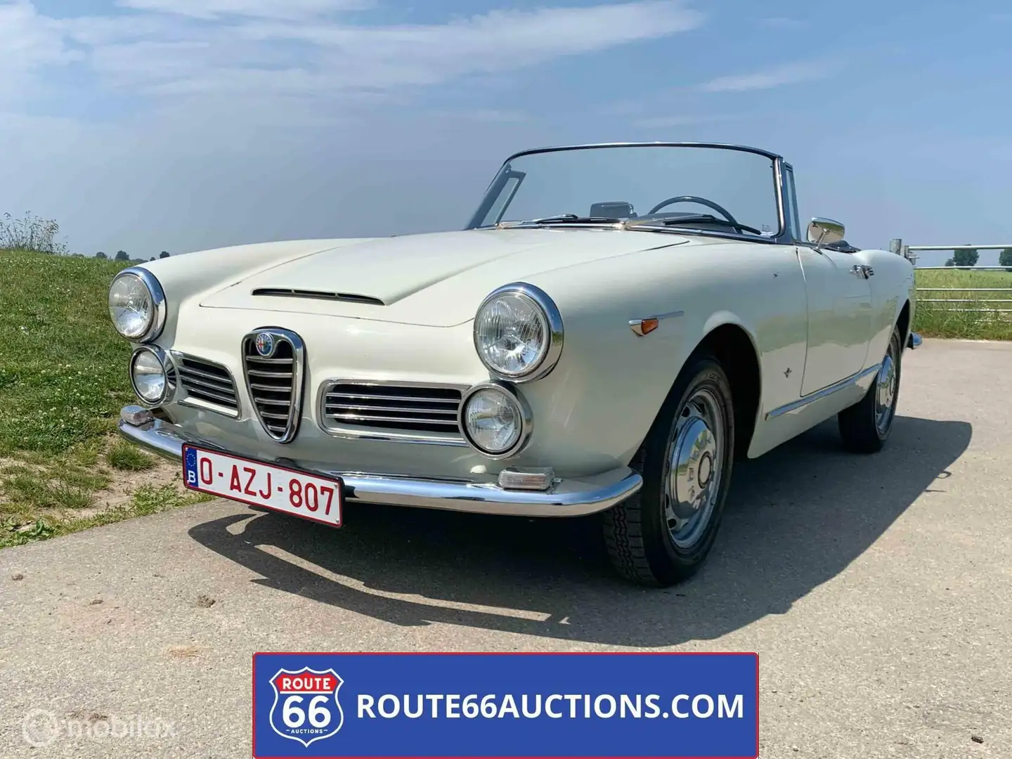 Alfa Romeo Spider 2600 Cabriolet 1963 | Route 66 auctions Wit - 2