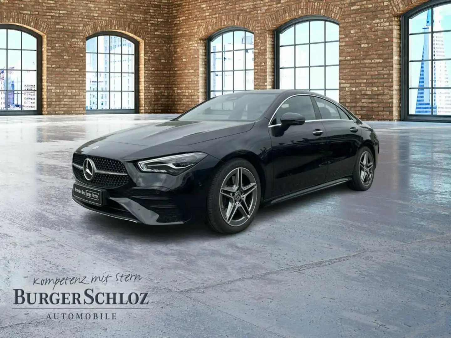 Mercedes-Benz CLA 200 AMG SpurW W-Paket S-Sitz KeyLess PDC LM Schwarz - 1