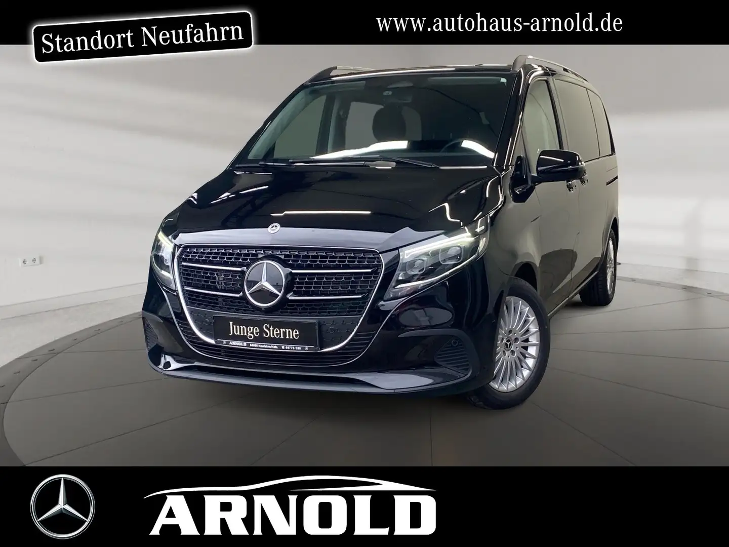 Mercedes-Benz V 220 V 220 d Style Kompakt MULTIBEAM AHK DISTRONIC ! Noir - 1