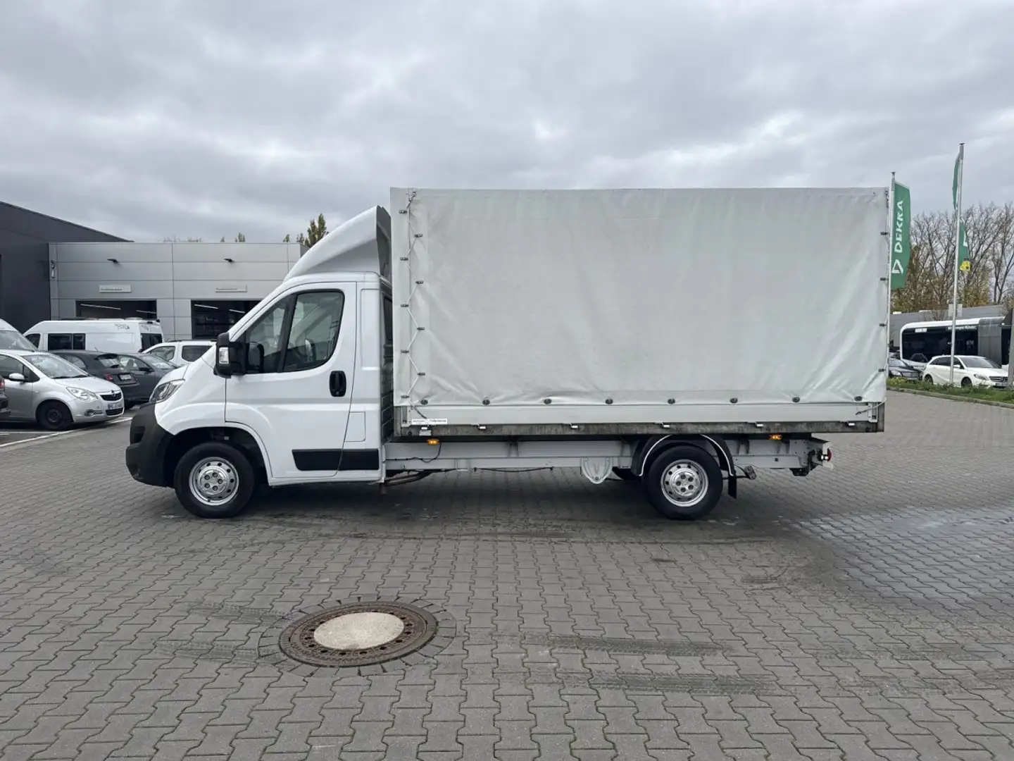 Opel Movano L4 2.2 Prtische + Plane Fahrtenschreiber Blanc - 2