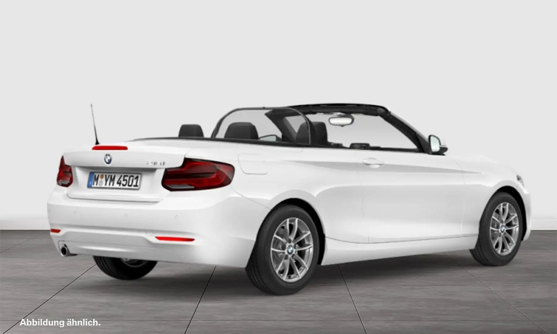 BMW 218 i ADVANTAGE+SHZ+SPORTLENKRAD Weiß - 2