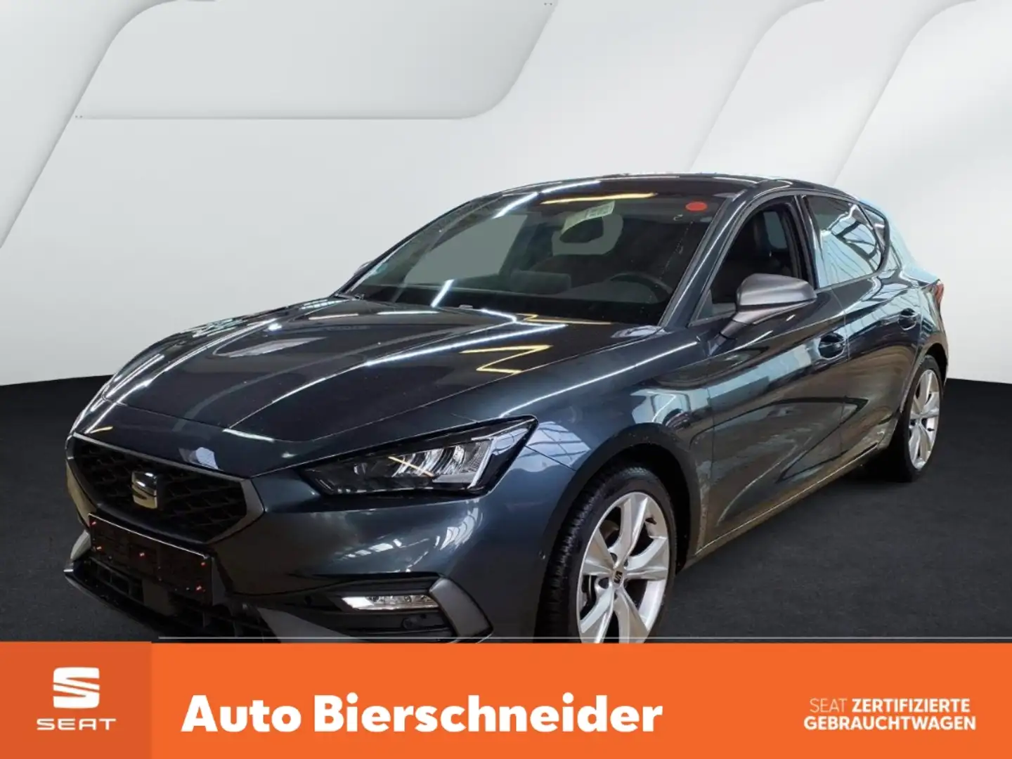 SEAT Leon 1.5 eTSI DSG FR ab 199 EUR,- 990,- Anz. NAVI LED K Grau - 1