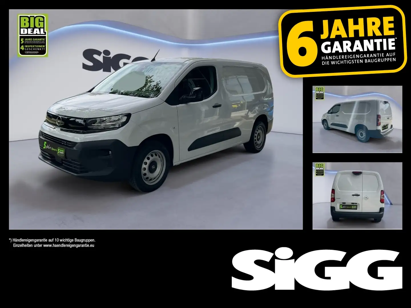 Opel Combo E Cargo 1.5 D Basis erhöhte Nutzlast XL Blanc - 1