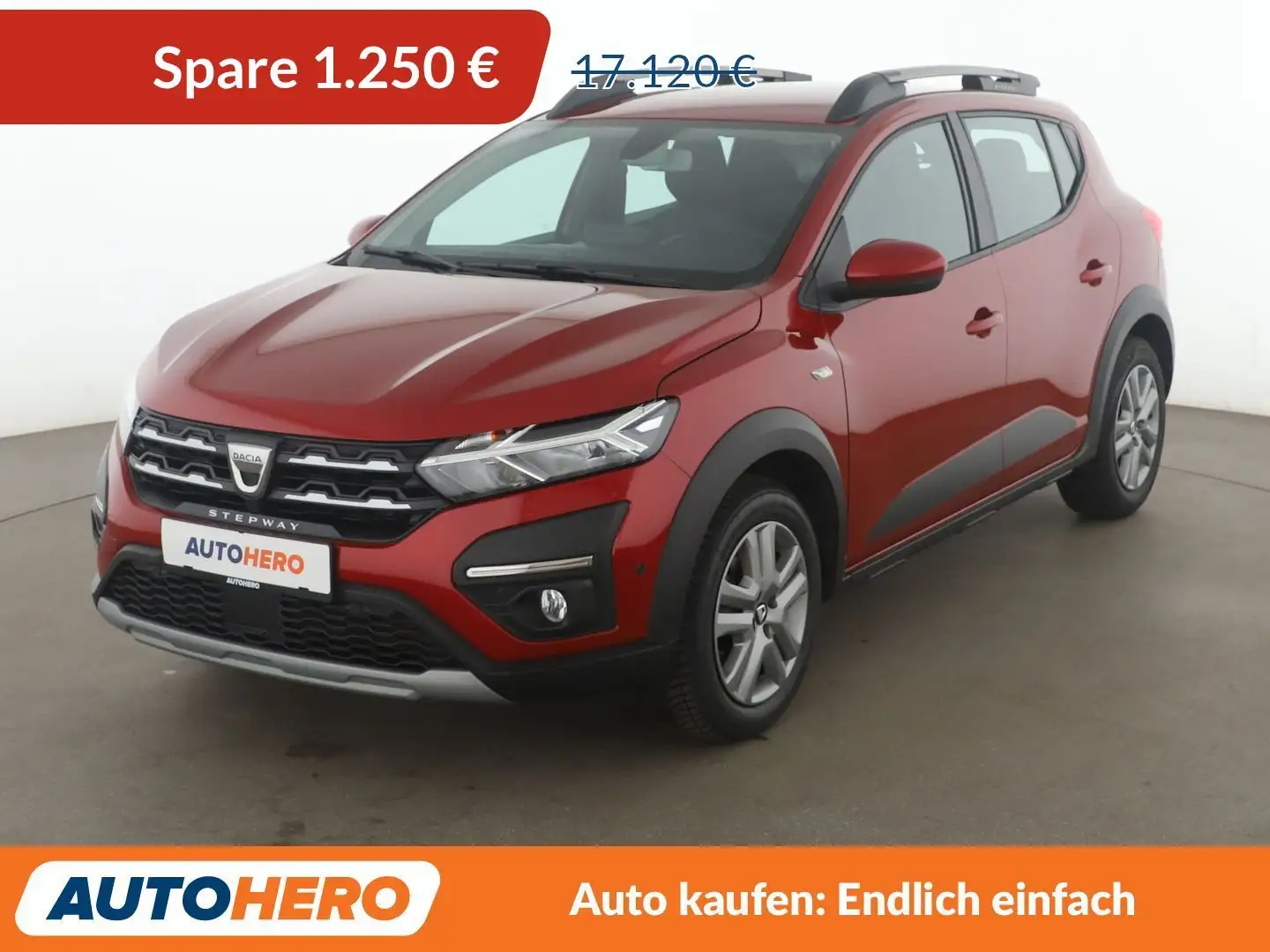 Dacia Sandero 1.0 TCe Stepway Comfort Aut.*TEMPO*CAM* Rot - 1