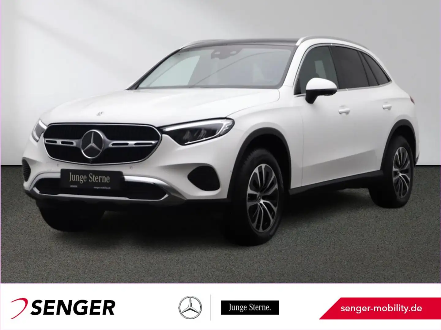 Mercedes-Benz GLC 220 d 4M Avantgarde Pano AHK 360°-Kamera Weiß - 1
