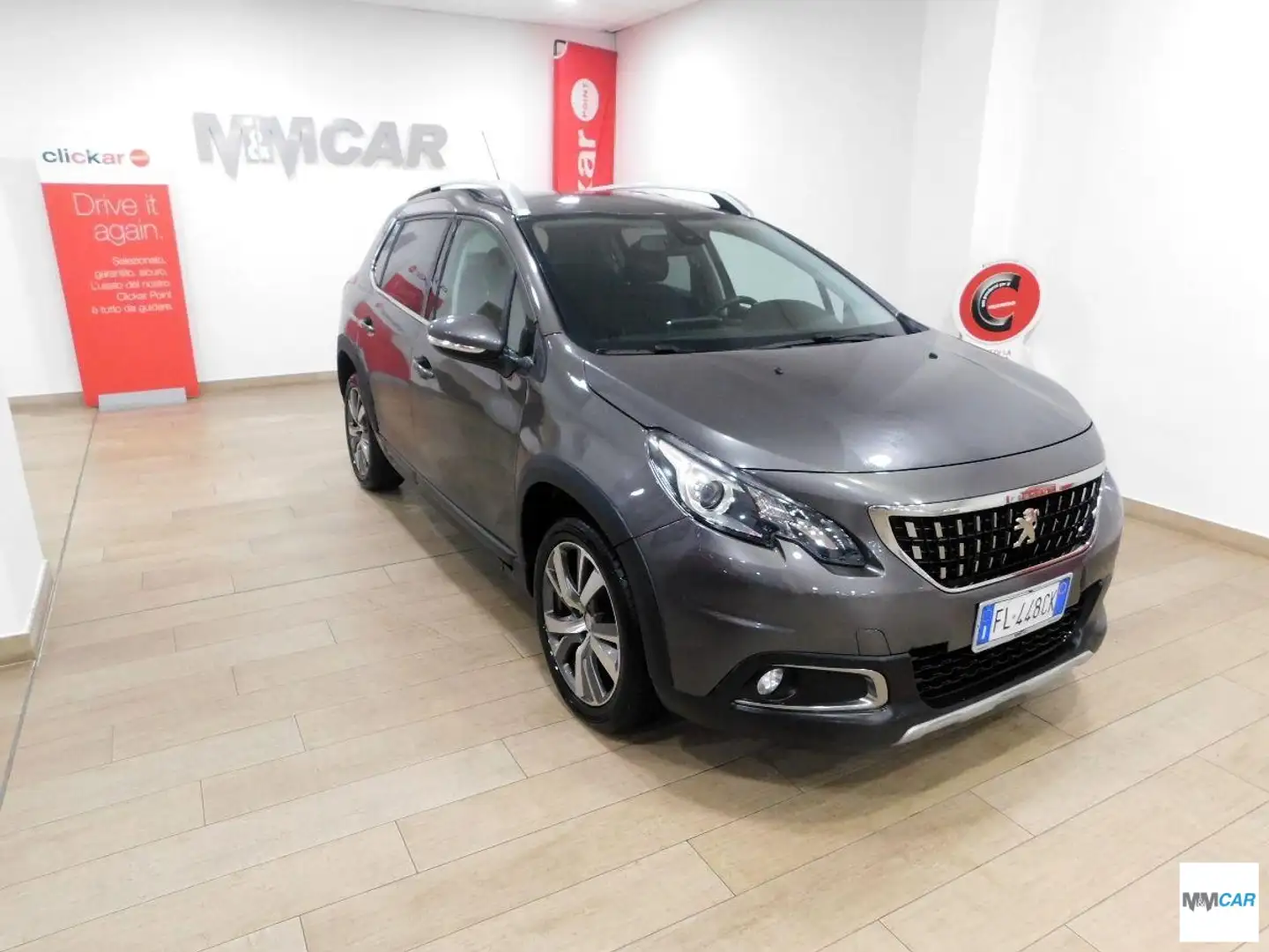 Peugeot 2008 BlueHDi 120 S&S Allure Grigio - 1