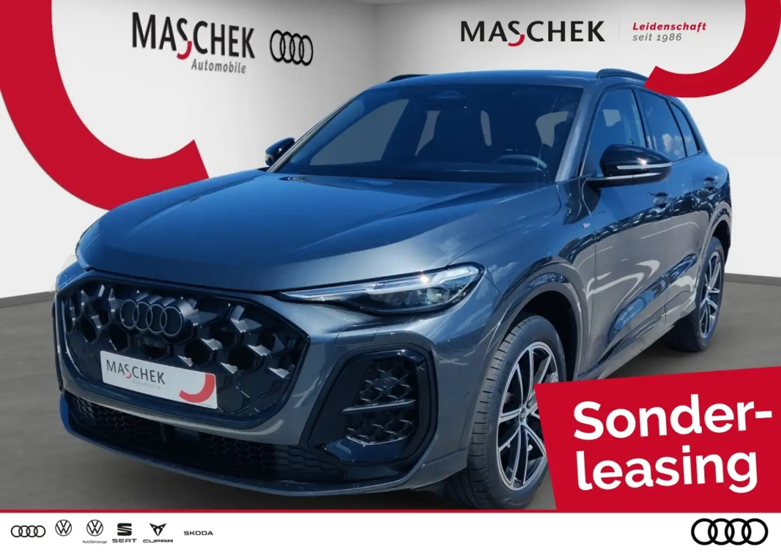 Audi Q5 TFSI quattro AHK S-Line 20 Stdhzg TechPlus Grau - 1