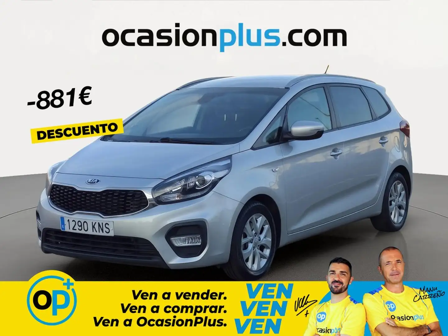 Kia Carens 1.7CRDi VGT Eco-Dynamics Concept Gris - 1