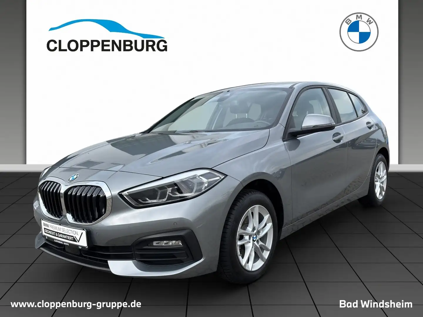 BMW 118 i Autl. Navi HiFi DAB LED WLAN Tempomat Grau - 1